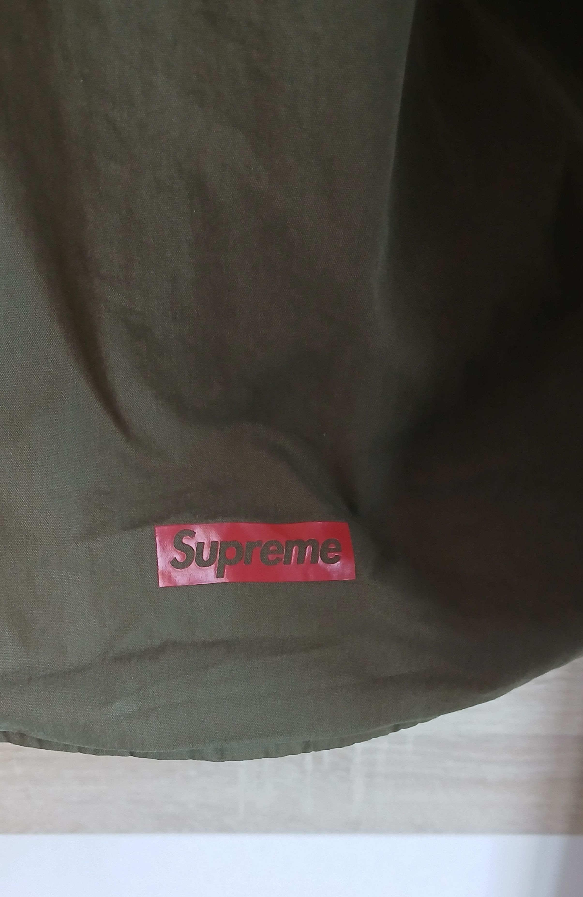 Supreme Supreme SS22 Hooded Down Pullover Puffer Jacket Olive Size US L / EU 52-54 / 3 - 5 Thumbnail
