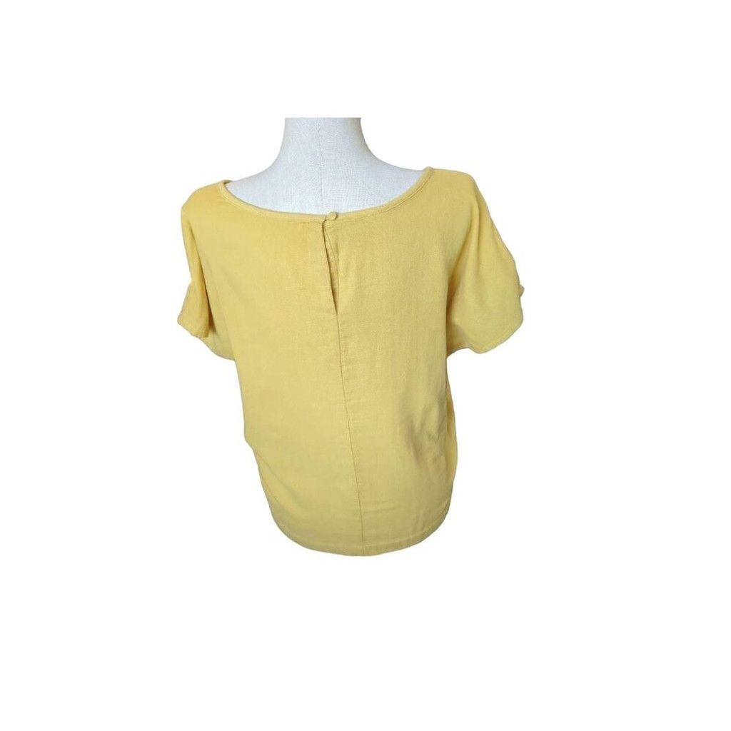 Ariat Ariat Flutter Sleeve Top Yellow Southwestern With Tassels XL Size XL / US 12-14 / IT 48-50 - 4 Thumbnail