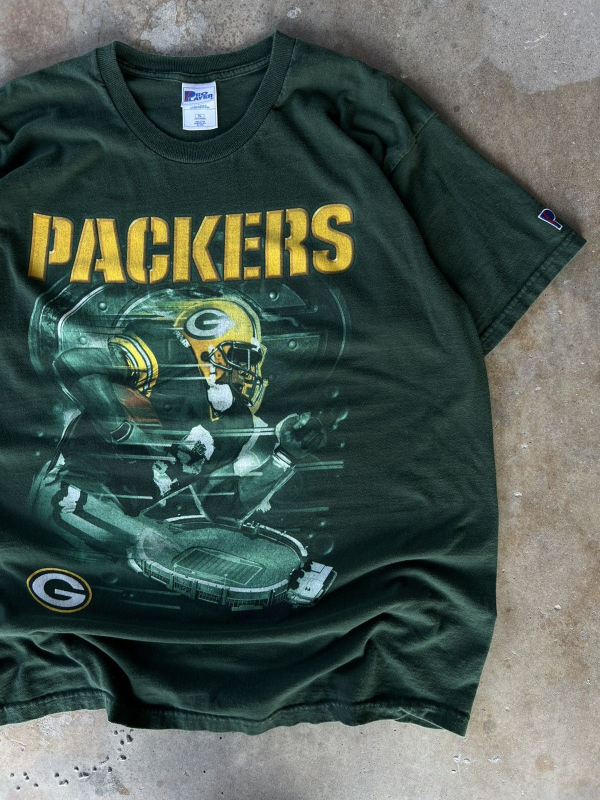 Starter Vintage 90’s NFL Green Bay Packers Pro Player T Shirt Size US XL / EU 56 / 4 - 1 Thumbnail