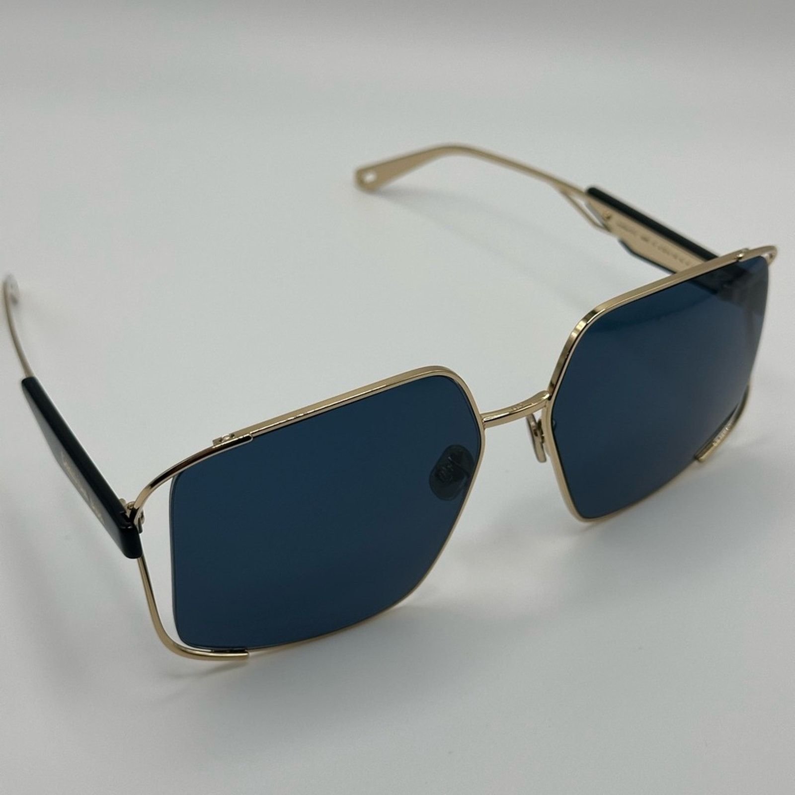 Dior NEW Dior Sunglasses Archidior S1U Shiny Gold Blue Women Size ONE SIZE - 7 Thumbnail