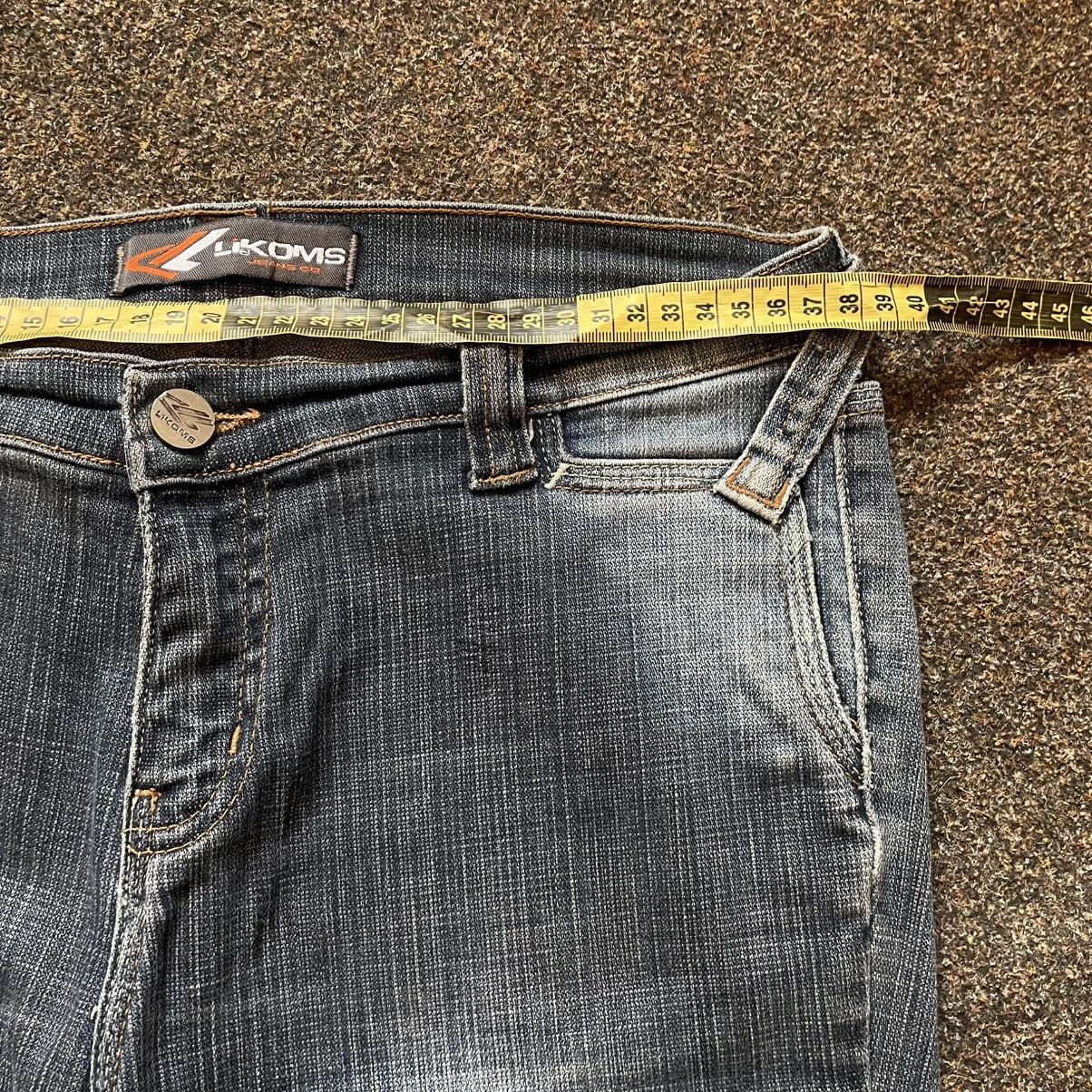 Vintage Y2K Vintage Faded Flared Bootcut Jeans Grunge Distressed 28 Size 28" / US 6 / IT 42 - 6 Thumbnail