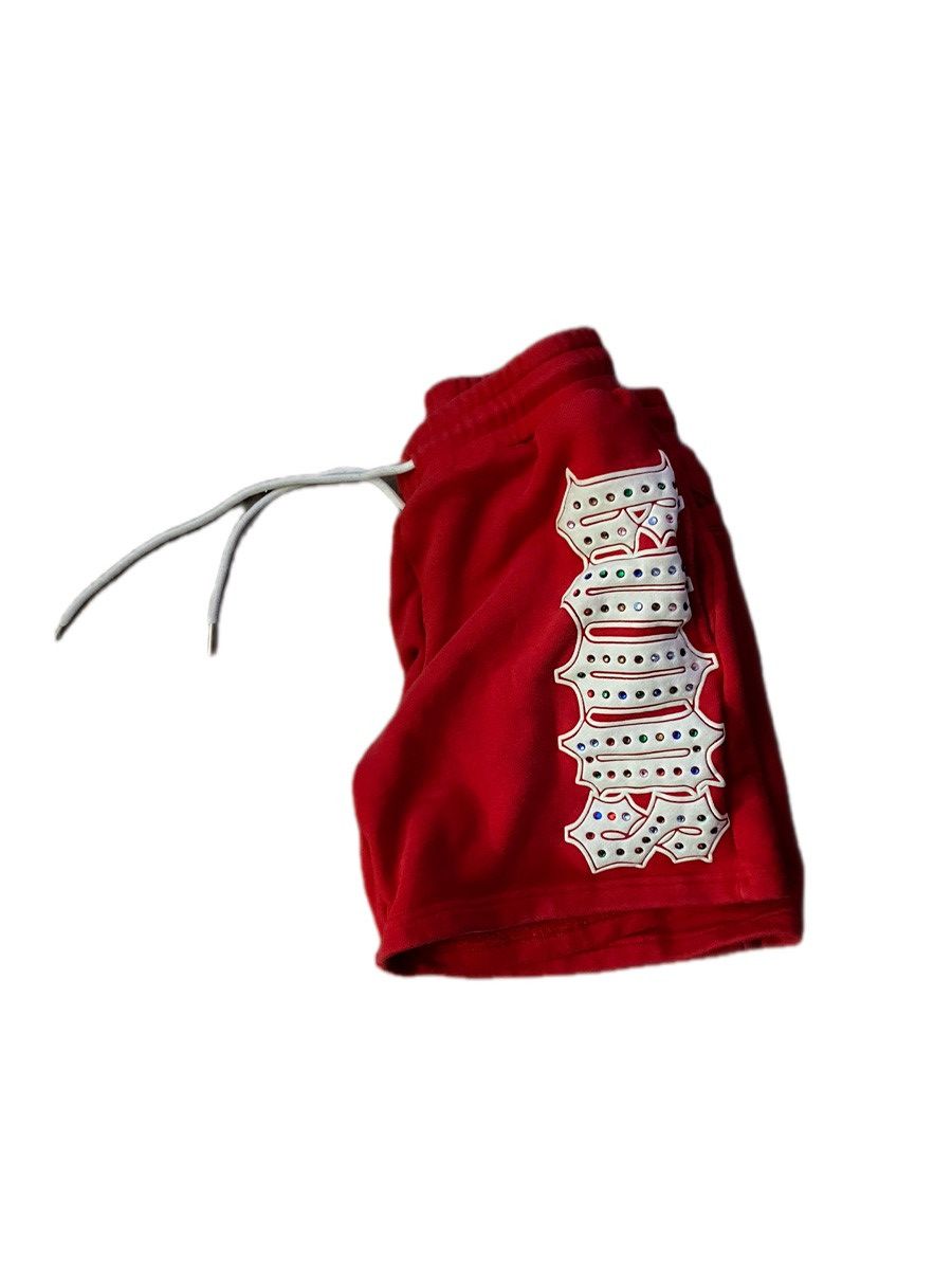 Other Red graphic shorts Size US 32 / EU 48 - 2 Thumbnail