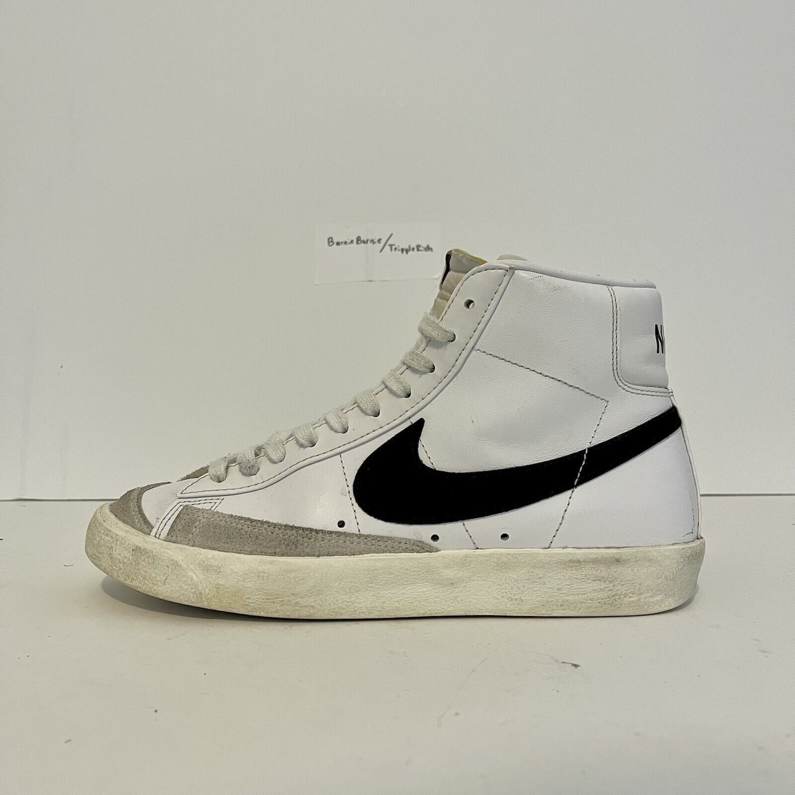 Nike 2021 Nike Blazer Mid 77 Vintage Leather CZ1055-100 Wmns 10 Size US 10 / IT 40 - 1 Thumbnail
