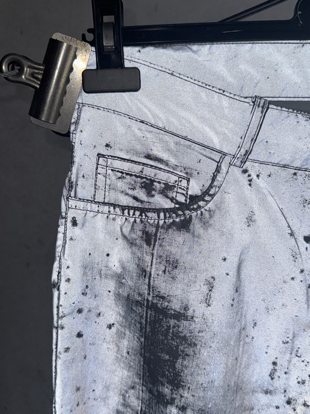 Helmut Lang Helmut Lang Reflective FW 1994 5 pocket pants Size US 32 / EU 48 - 12 Thumbnail