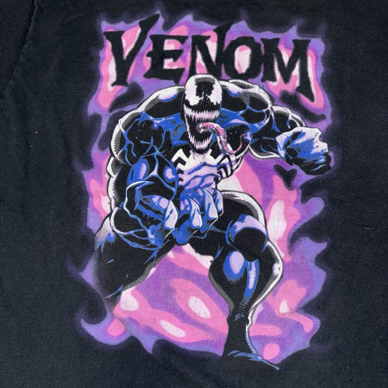 Marvel Comics Marvel Venom T-Shirt Black XL 22x27 Size US XL / EU 56 / 4 - 2 Thumbnail