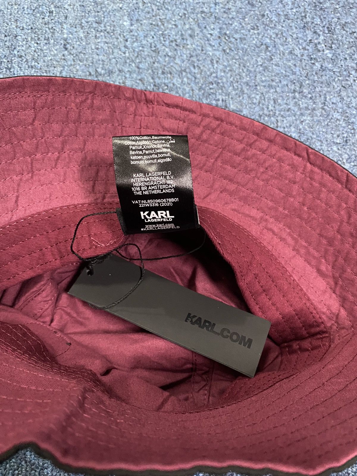 Karl Lagerfeld Karl Lagerfeld Bucket Hat Size ONE SIZE - 4 Thumbnail