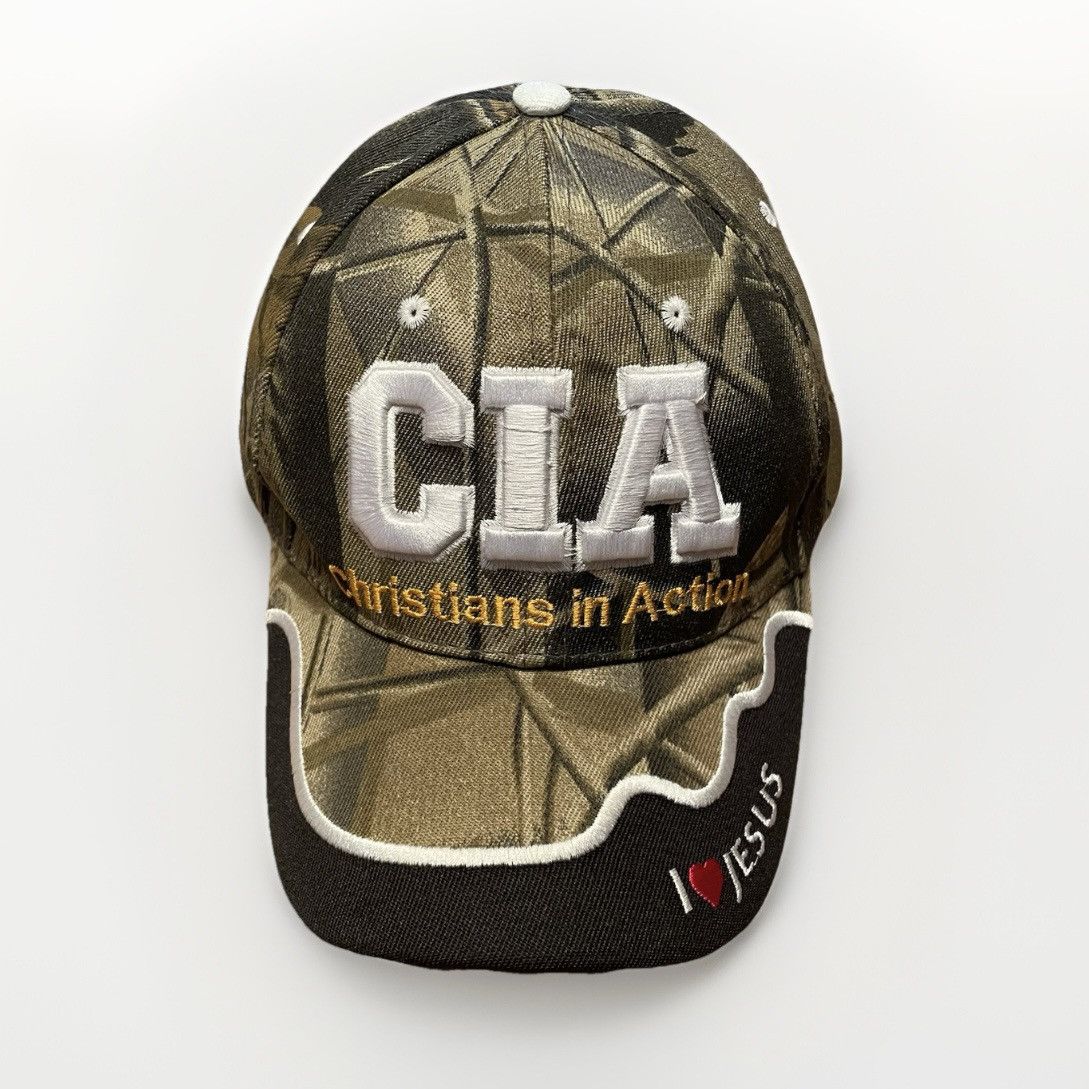 Vintage CIA “Christians In Action” Hat Size ONE SIZE - 1 Thumbnail
