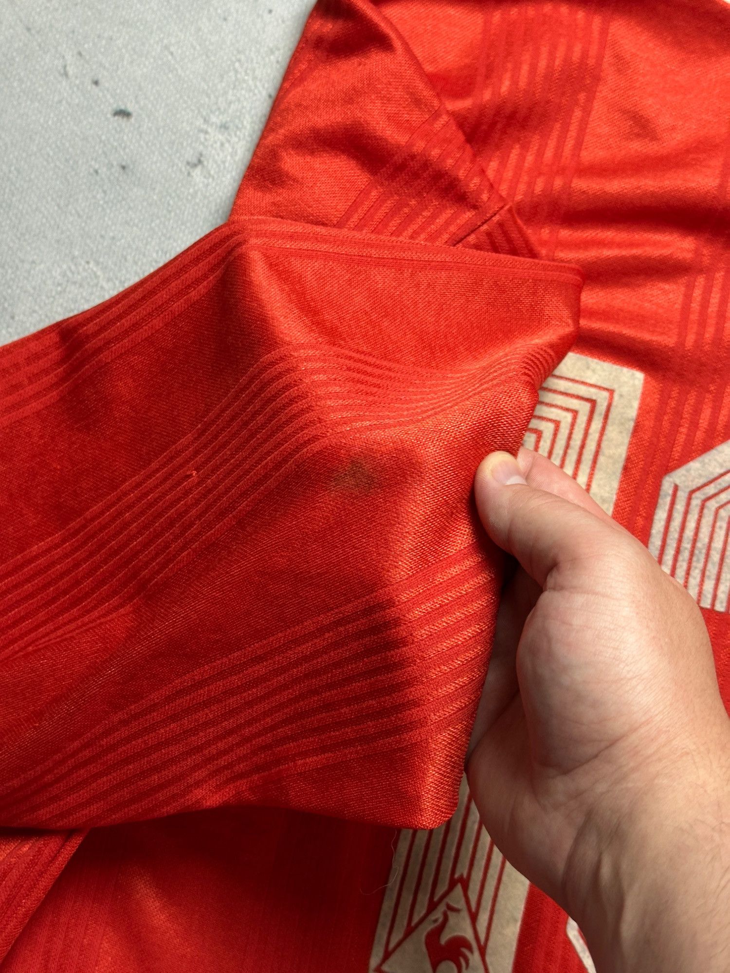 Le Coq Sportif Vintage Le Coq Sportif Coop Red Long Sleeve Soccer Jersey L Size US L / EU 52-54 / 3 - 10 Thumbnail