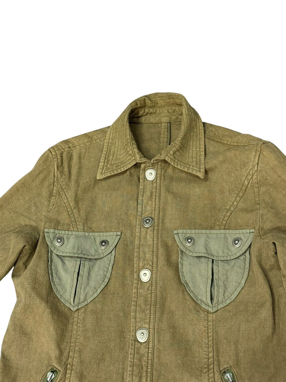 Japanese Brand Military Thick Shirt Rodano Slim amiri lgb cdg dior 7🟩3 Size US S / EU 44-46 / 1 - 6 Thumbnail