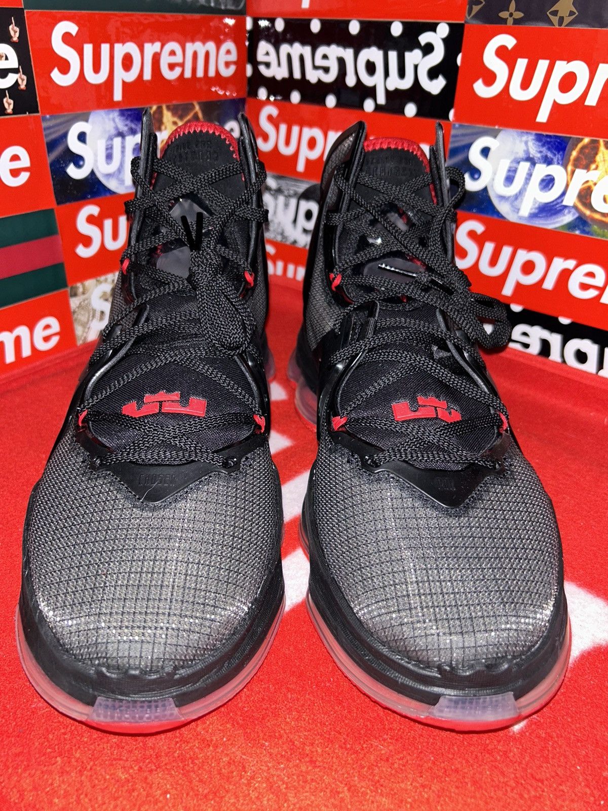 Nike Nike Lebron 19 BRED CZ0203-001 size 12 with box Size US 12 / EU 45 - 2 Thumbnail