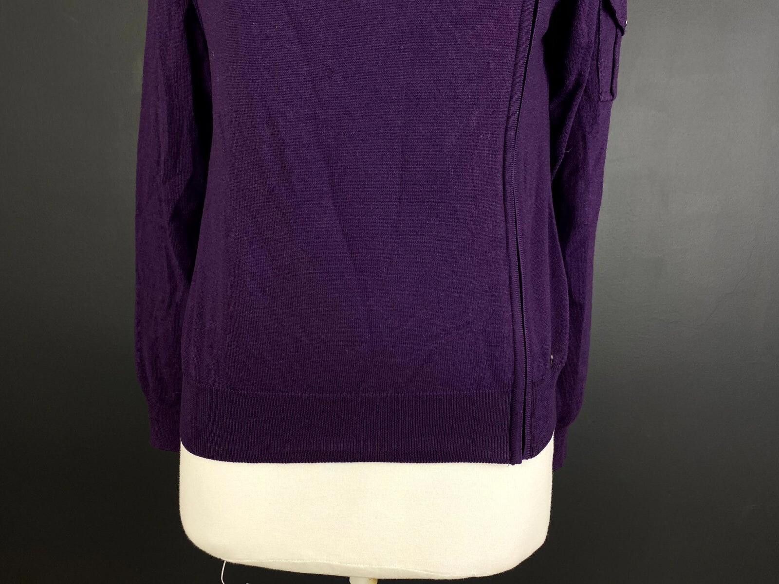 Barbour Barbour International Eris Purple Sweater Size M UK12 US8 Size XL / US 12-14 / IT 48-50 - 3 Thumbnail