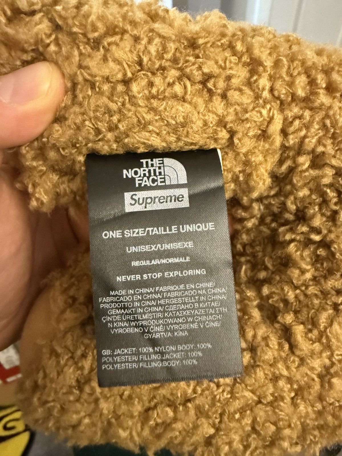 Supreme × The North Face Teddy Bear Size ONE SIZE - 7 Thumbnail