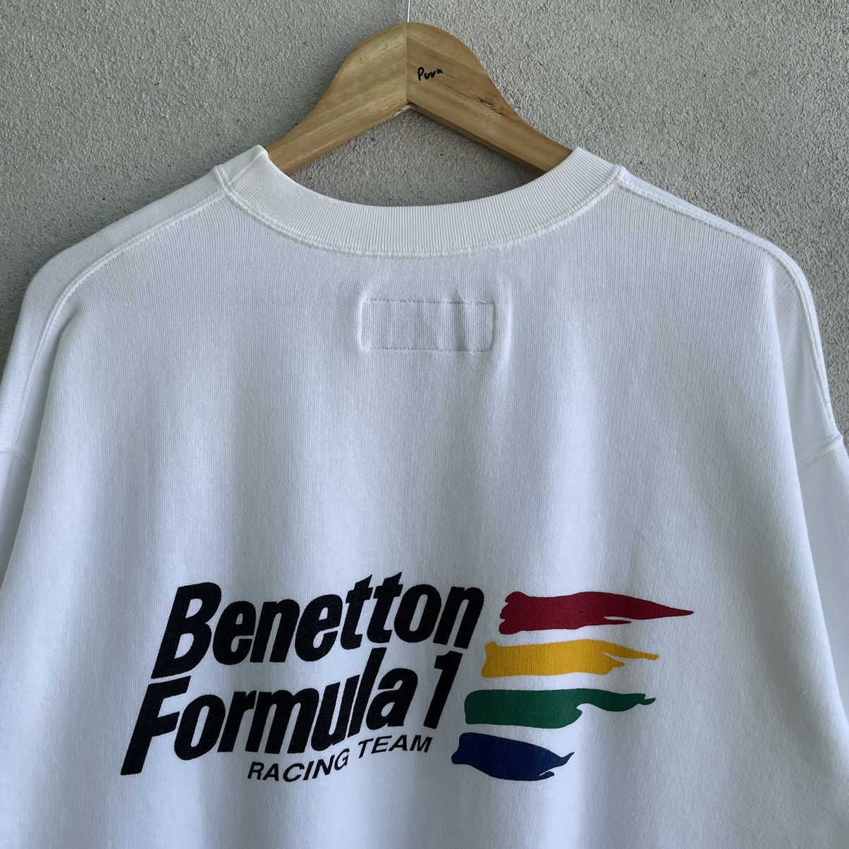 Benetton Vintage Benetton Formula 1 Racing Team Sweatshirt Size US M / EU 48-50 / 2 - 4 Thumbnail