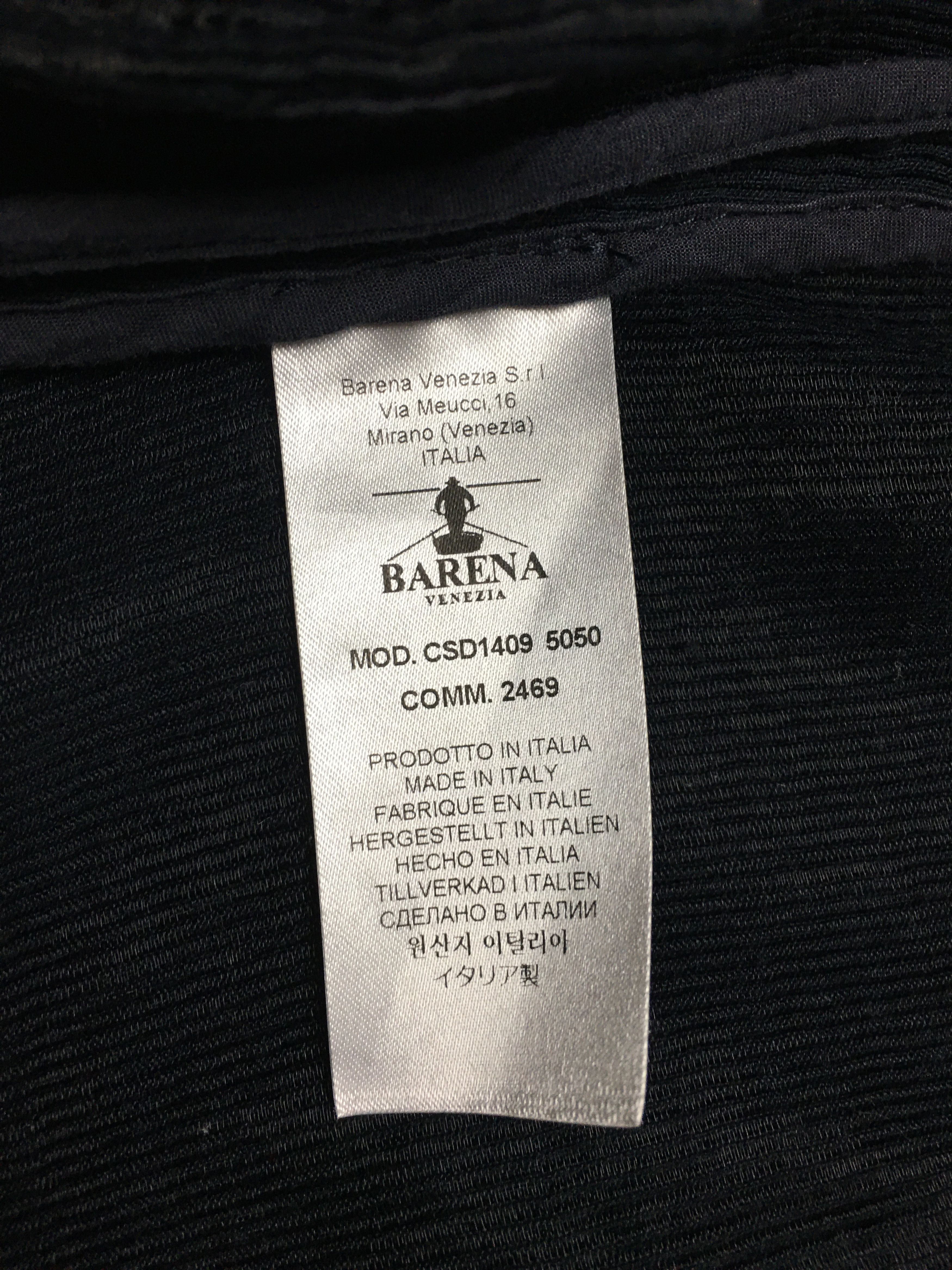 Barena Venezia Barena Venezia Navy Blue Velvet Long Jacket IT 40 Size S / US 4 / IT 40 - 12 Thumbnail