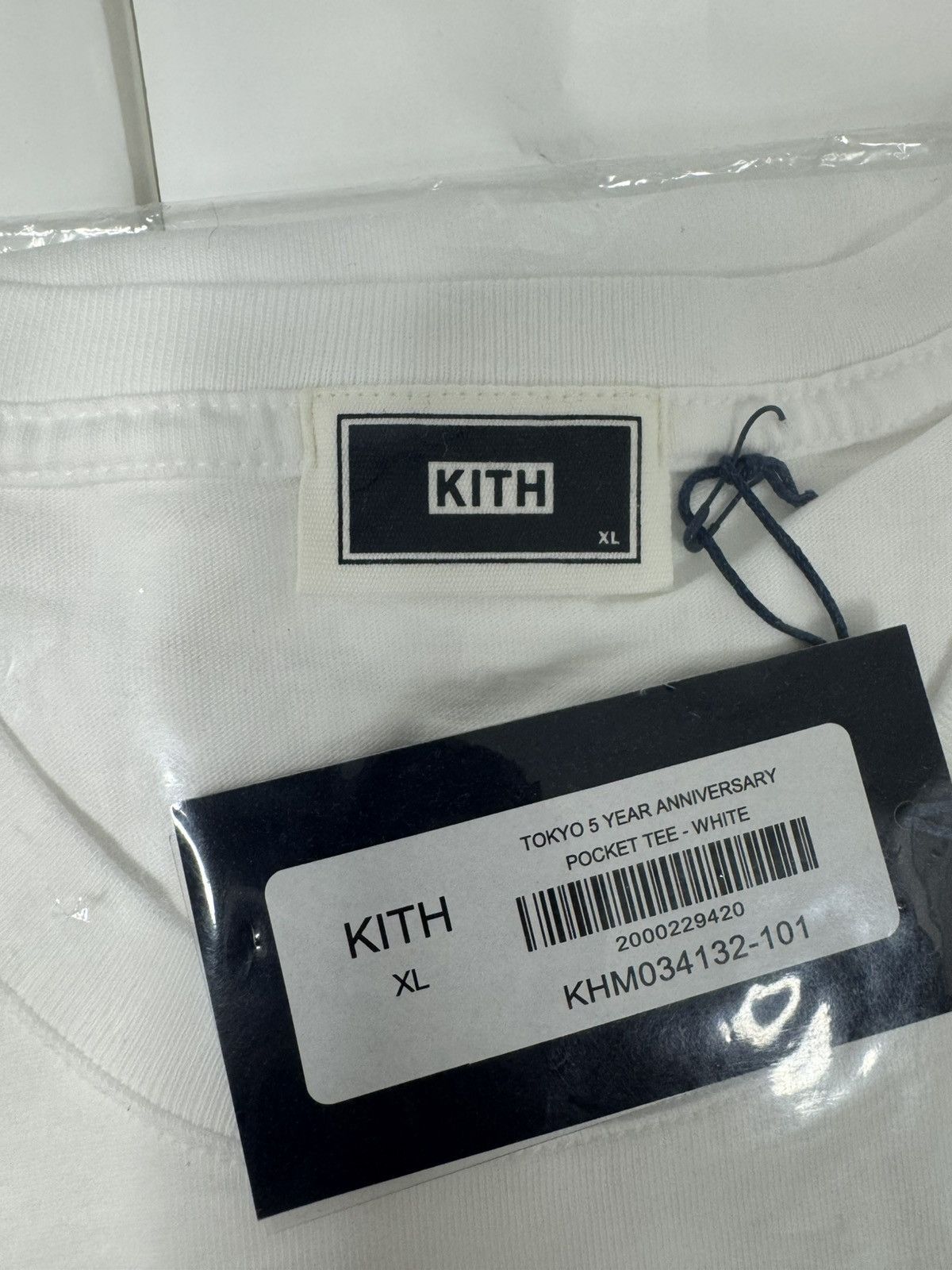 Kith KITH Tokyo 5 Year Pocket Tee Size US XL / EU 56 / 4 - 3 Thumbnail