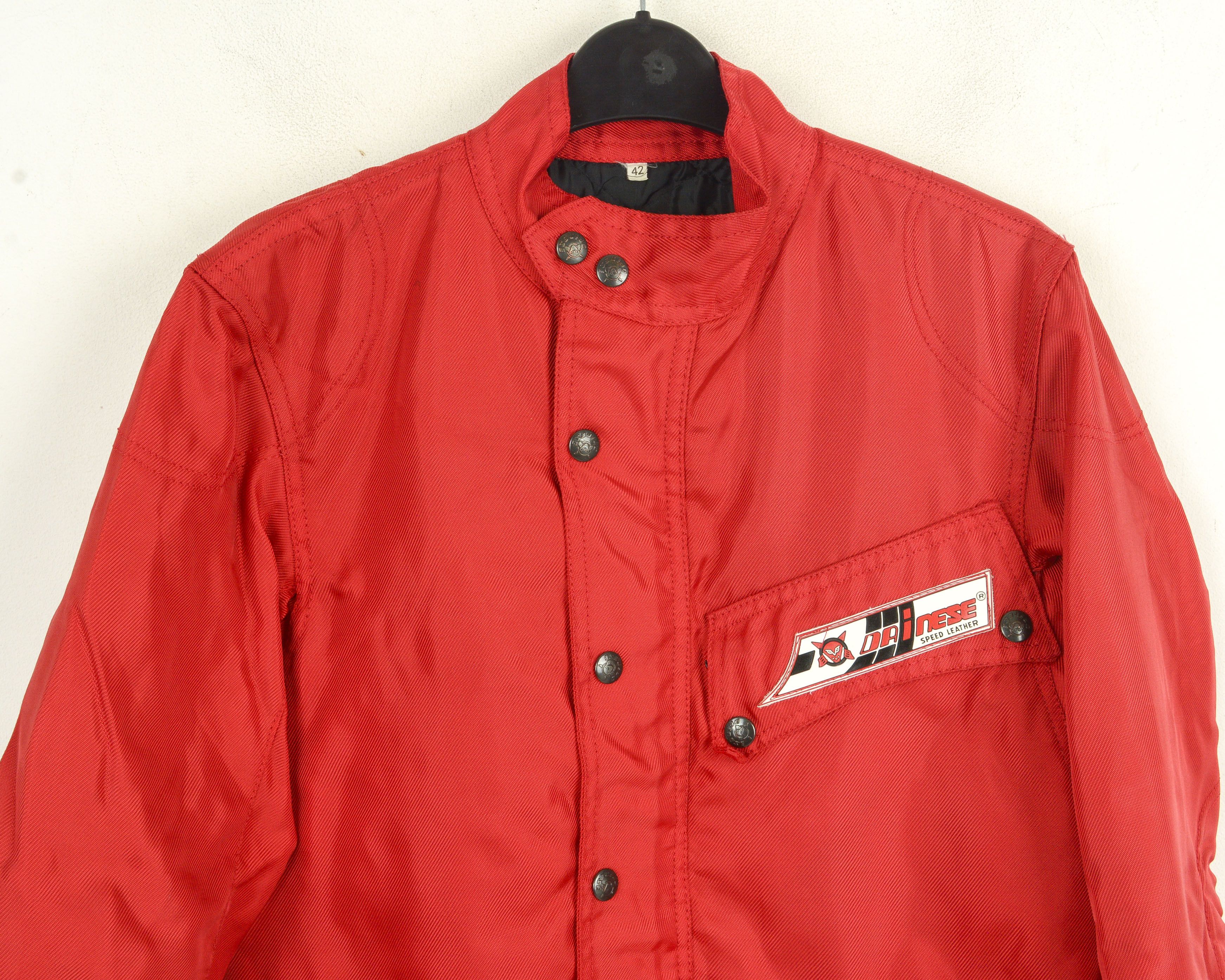 Dainese Speed Vintagne Womens S Motorcycle Jacket EU 42 Biker Nylon Size S / US 4 / IT 40 - 2 Thumbnail