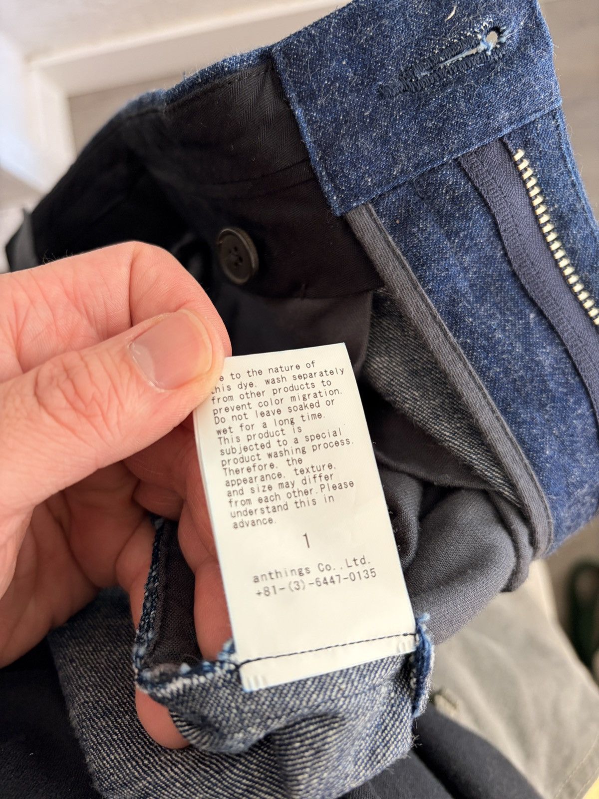 A.PRESSE Type 1 denim trousers Size US 30 / EU 46 - 7 Thumbnail