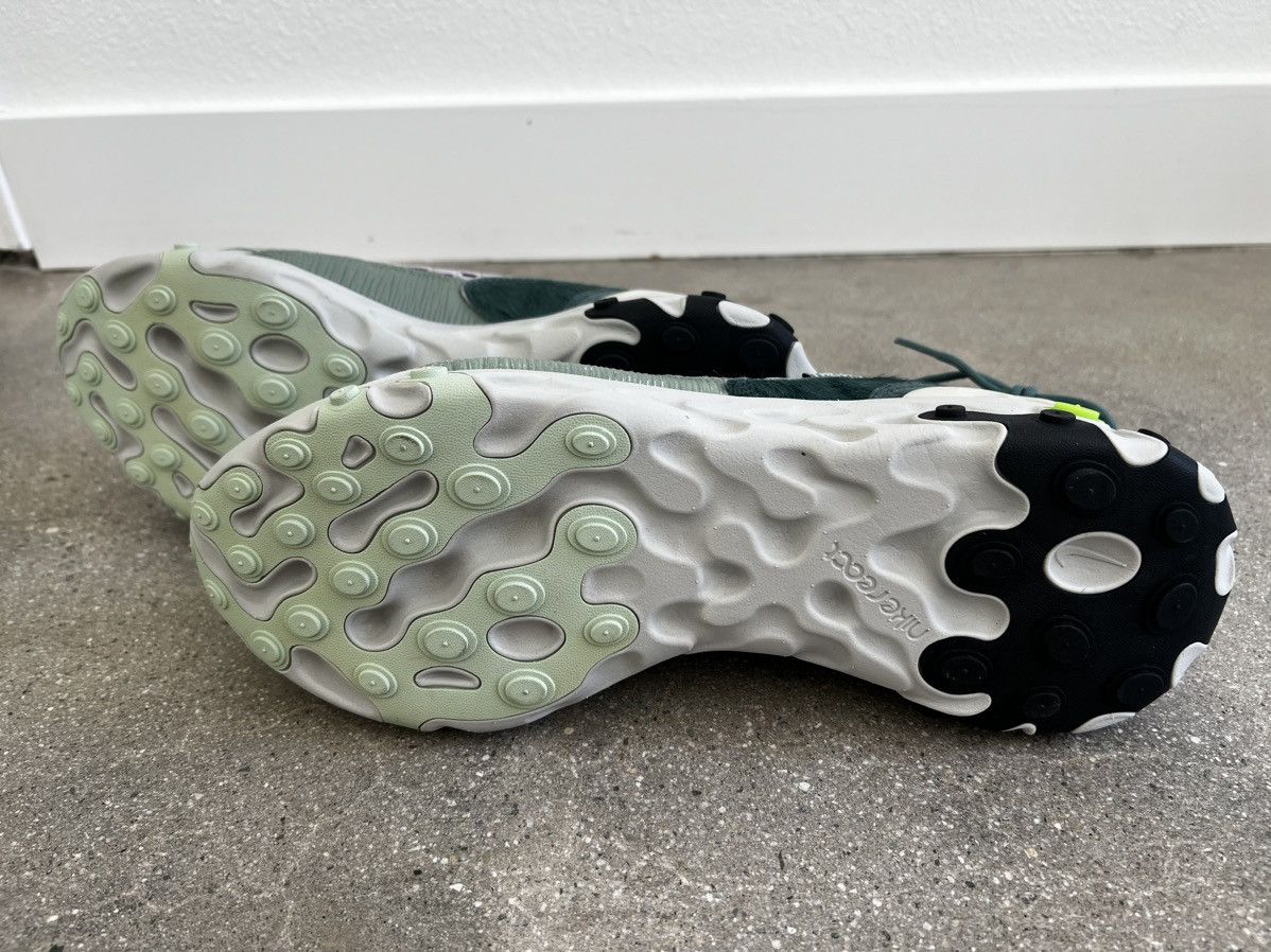 Nike NIKE React Thirty Low Top Sneakers White Green CT3442 300 Size US 12 / EU 45 - 7 Thumbnail