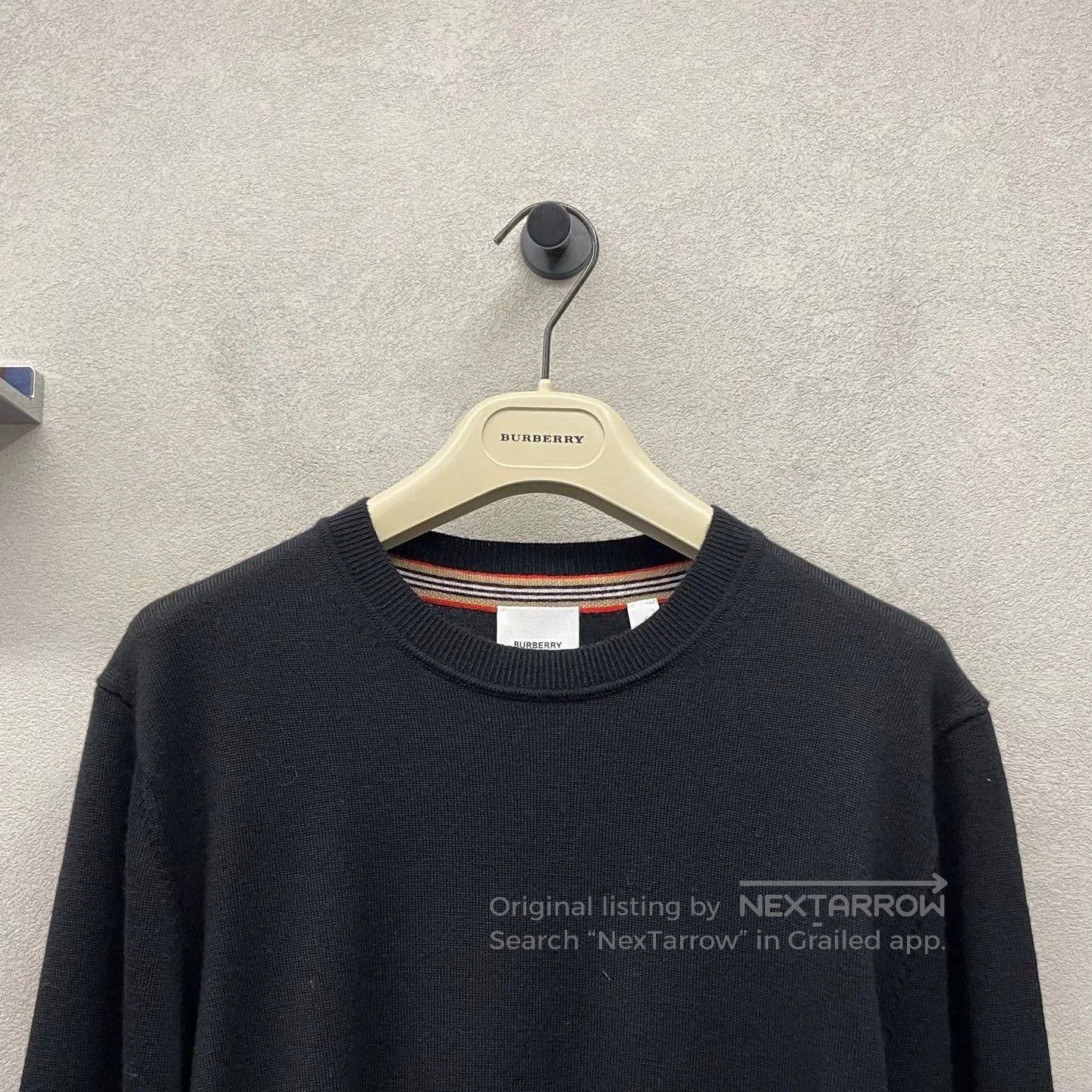 Burberry black knitted Burberry sweater size S. Size US S / EU 44-46 / 1 - 4 Thumbnail
