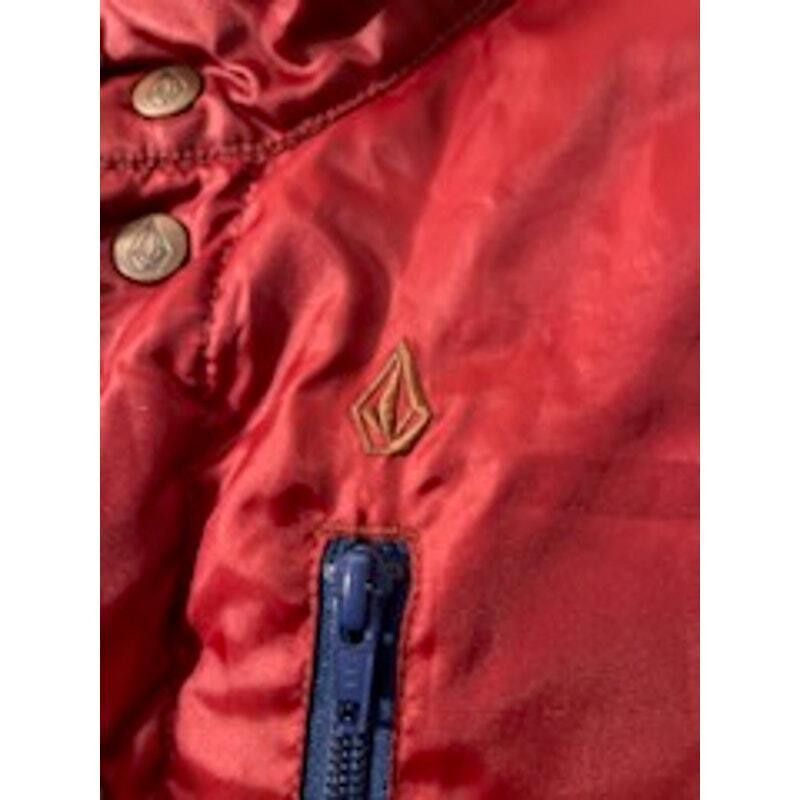 Volcom Volcom Full Zip Puffer Vest Jacket Men's Red & Blue Size LG Size US L / EU 52-54 / 3 - 3 Thumbnail