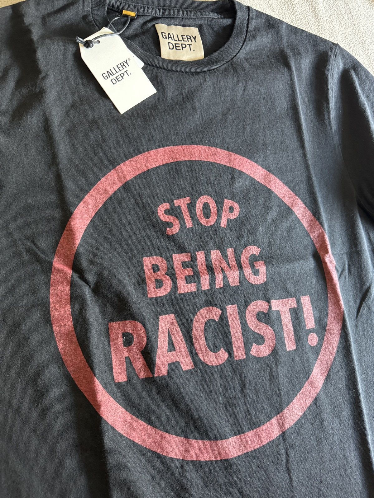 Gallery Dept. Gallery Dept. Stop Being Racist Tshirt Size S Size US S / EU 44-46 / 1 - 3 Thumbnail