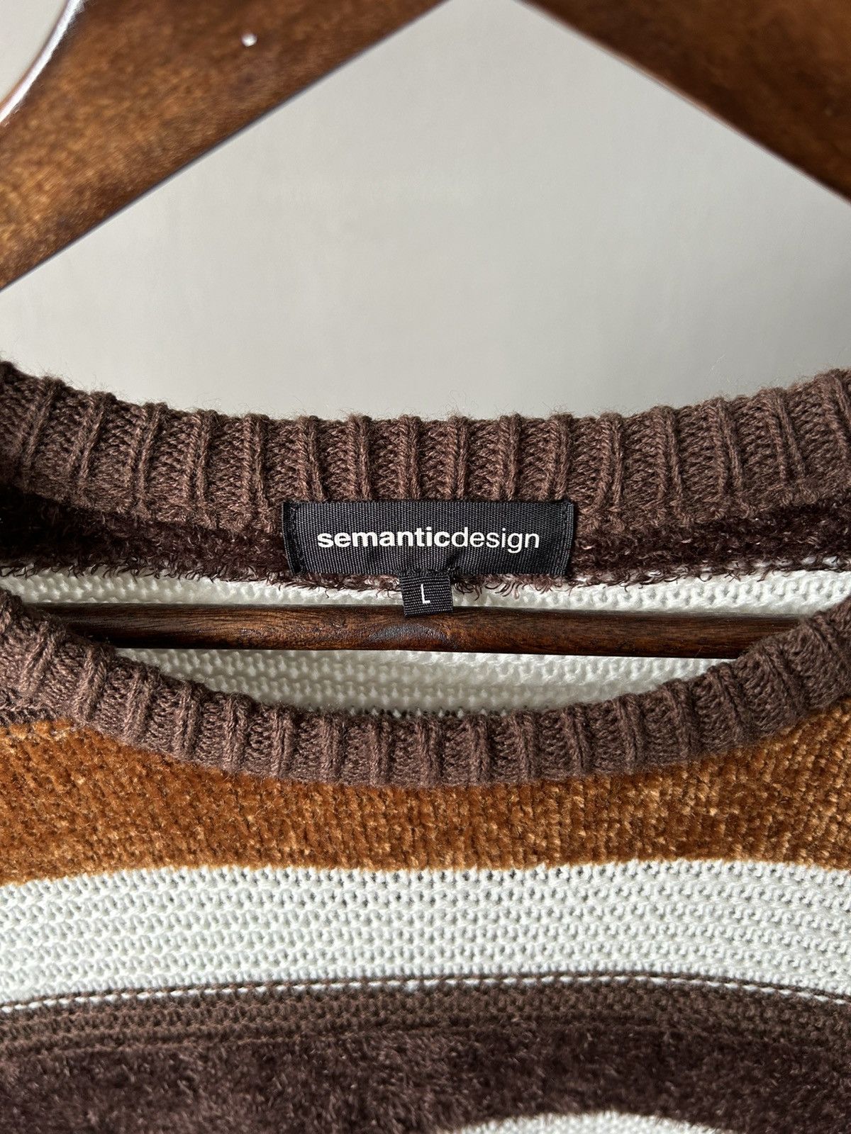 semanticdesign Semanticdesign Knit Stripe Long Sleeve Size US L / EU 52-54 / 3 - 5 Thumbnail