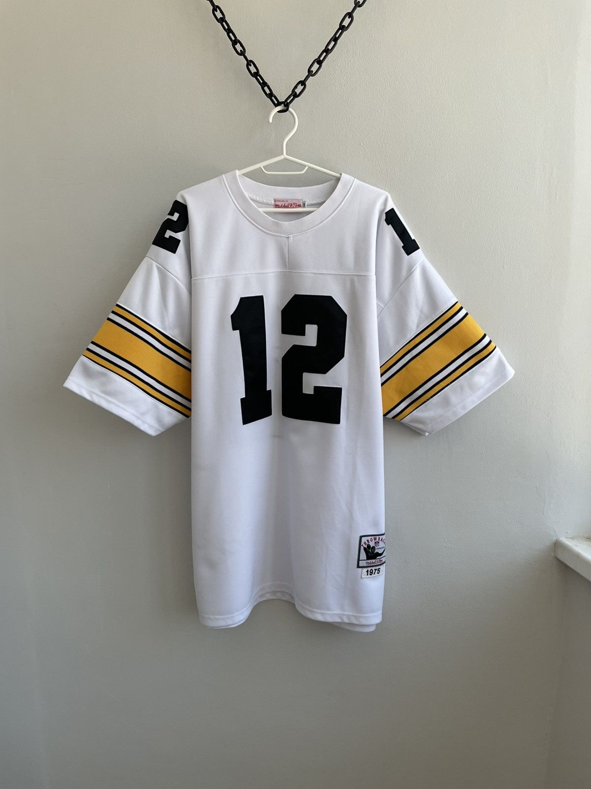 Mitchell & Ness Pittsburg Steelers Terry Bradshaw NFL Football Shirt Jersey Size US XL / EU 56 / 4 - 10 Thumbnail