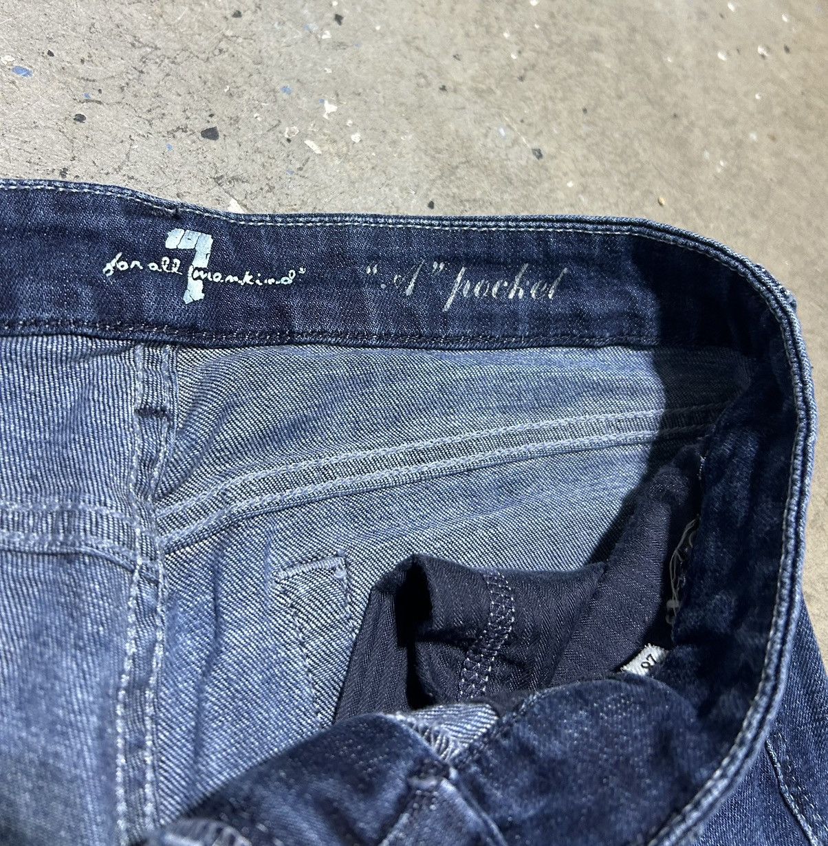 7 For All Mankind “A” Pocket 7 For All Mankind Bootcut Jeans, Women Sz 28 Size 28" / US 6 / IT 42 - 4 Thumbnail