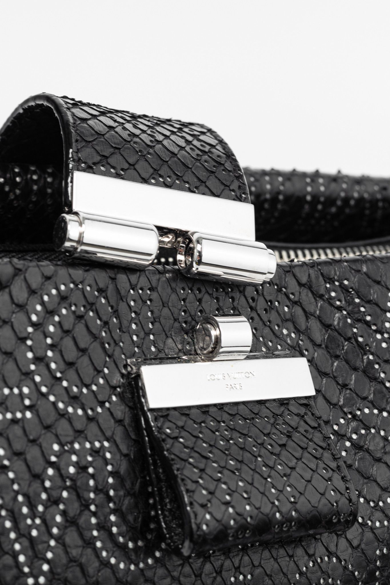 Louis Vuitton Louis Vuitton AW/08 Runway Lutece Perfore Python Bag Size ONE SIZE - 10 Thumbnail