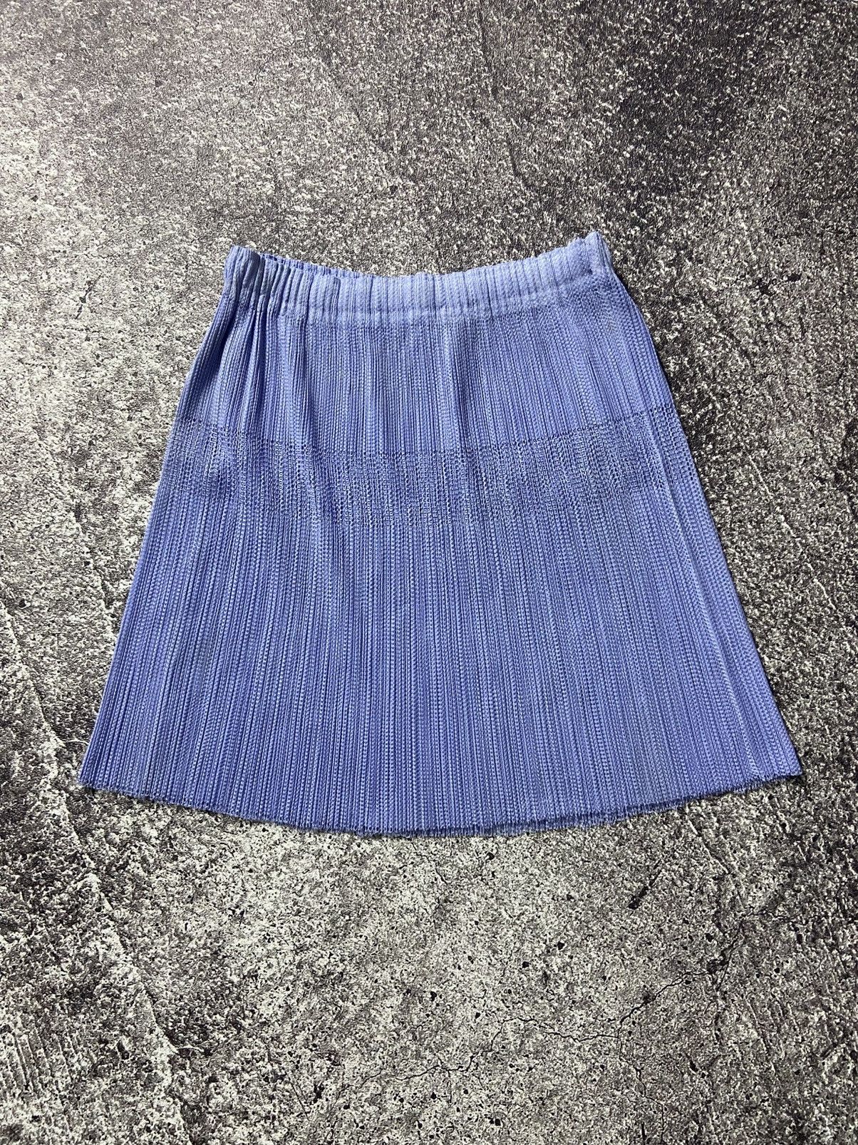 ミニスカート ISSEY MIYAKE Women Mini Skirts IM46KG81579 BLUE Women's Issey Miyake Mini Skirts | Grailed