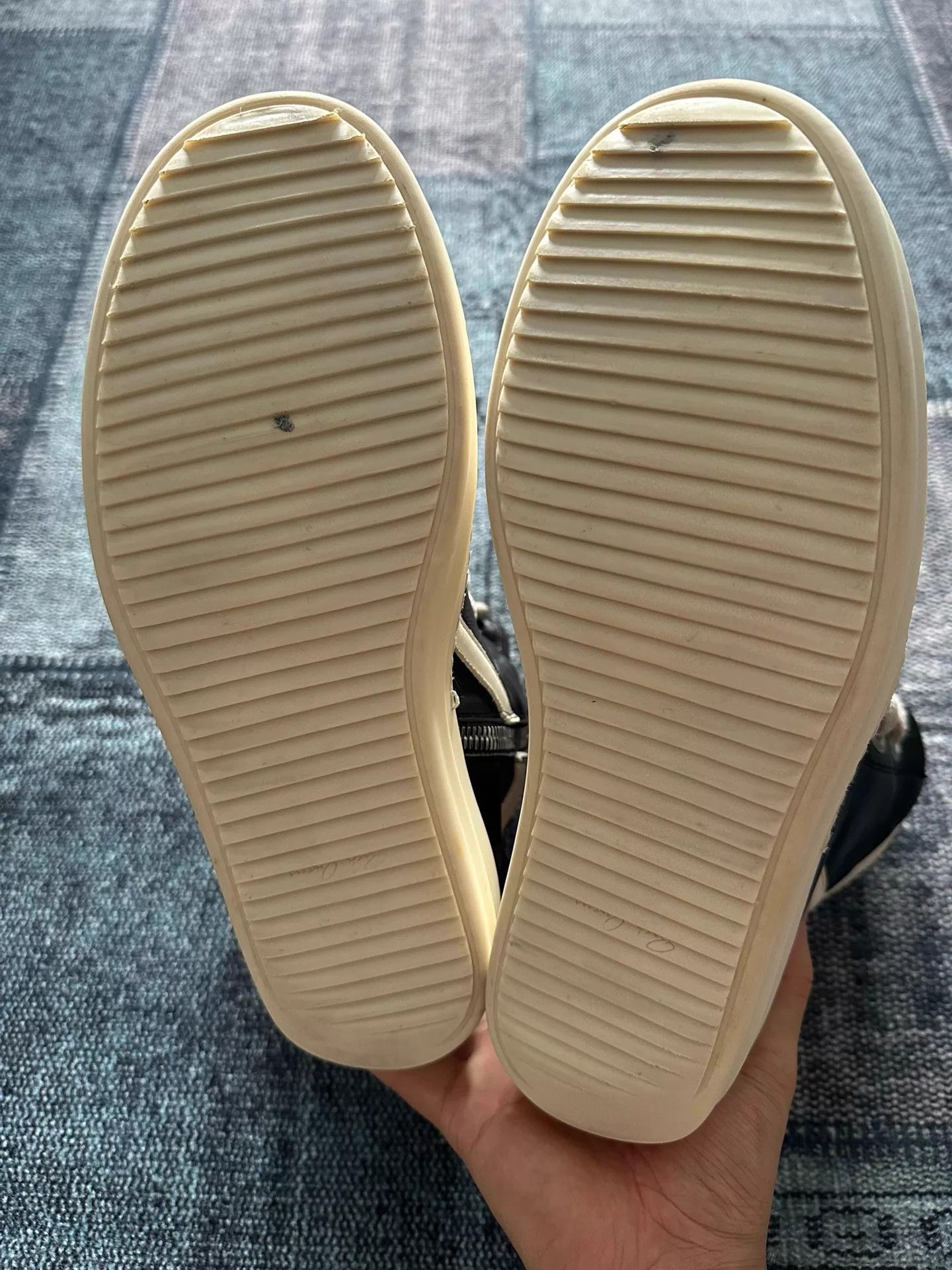 Rick Owens Rick Owens Mainline Thick Laces Triangular 42 Good Size US 9 / EU 42 - 5 Thumbnail
