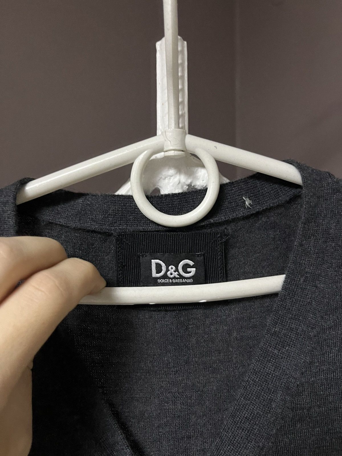 Dolce & Gabbana Vintage Dolce Gabbana Sweater Shirt + Wool Vest Size S / US 4 / IT 40 - 10 Thumbnail