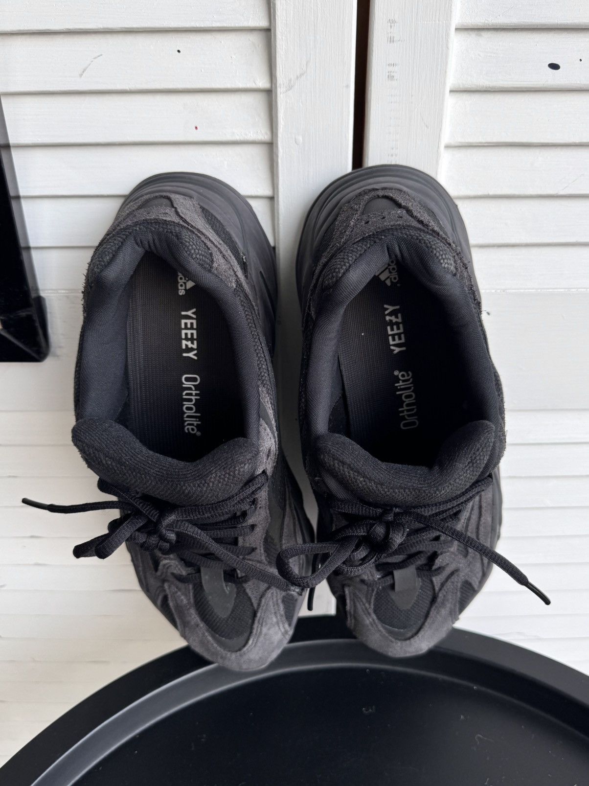 Adidas × Kanye West Adidas Yeezy Boost 700 V2 Vanta Black Mens Shoes US9 FU6684 Size US 9 / EU 42 - 15 Thumbnail