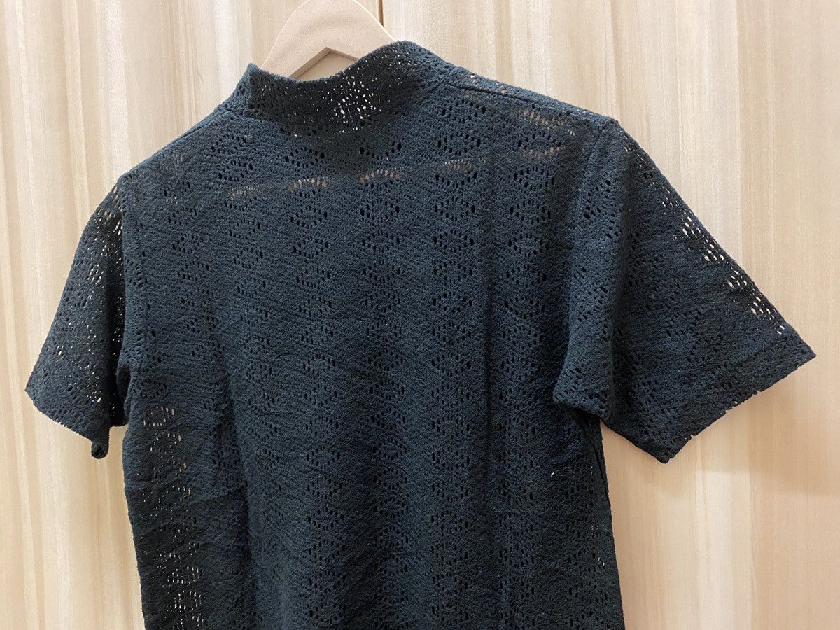 Vintage Vintage Yohji Yamamoto Workshop Mesh Tshirt Size M / US 6-8 / IT 42-44 - 5 Thumbnail