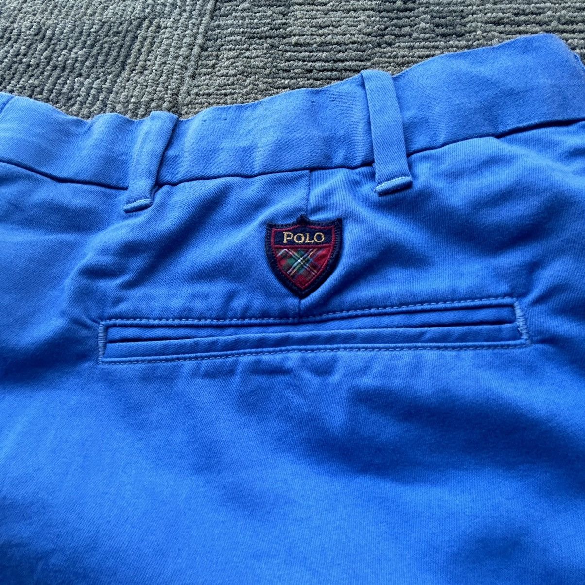 Polo Ralph Lauren Polo Ralph Lauren Classic Fit Blue Logo Golf Shorts Size 36 Size US 36 / EU 52 - 2 Thumbnail