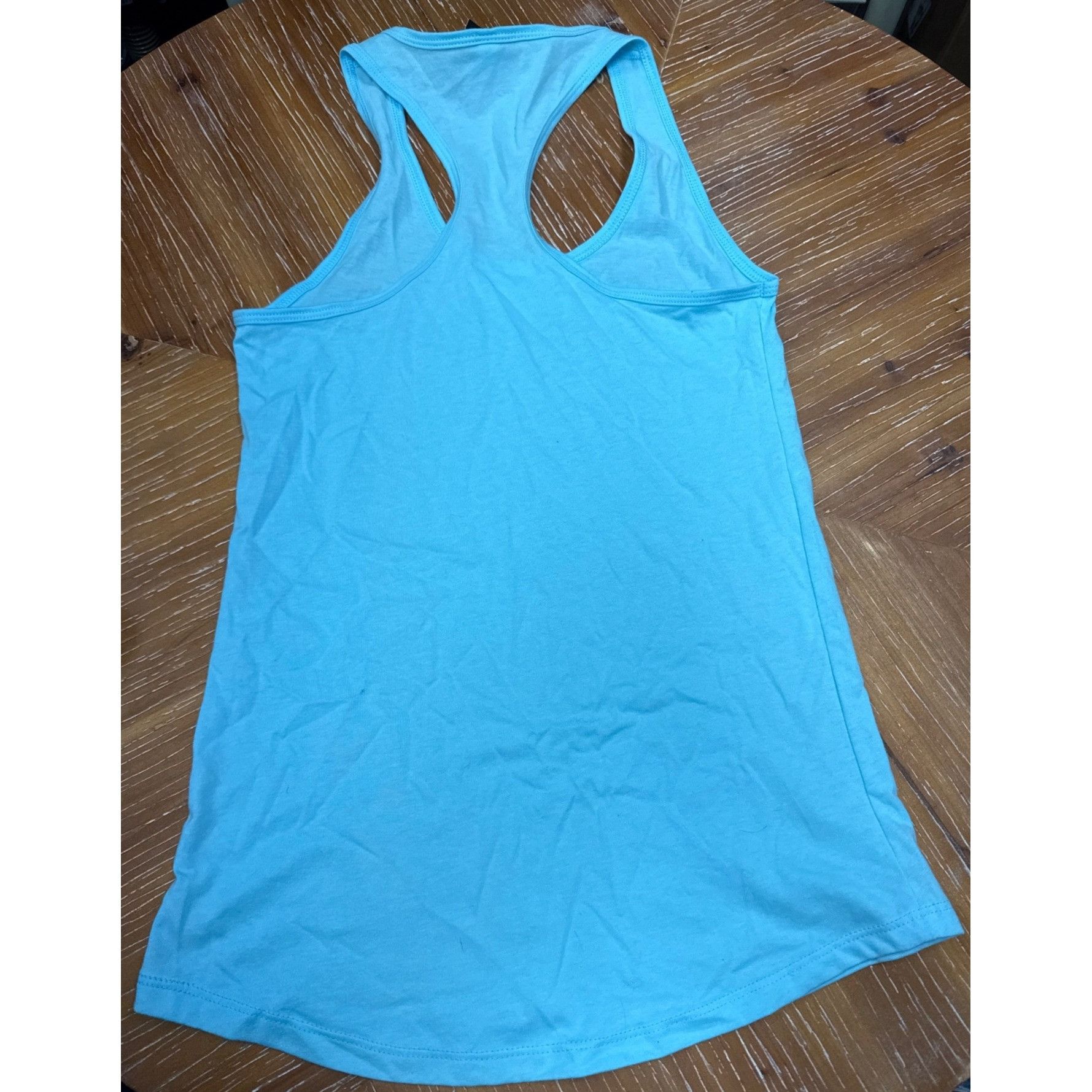 Next Level Lake Life Womens Blue Racerback Tank Top S By Next Level Size S / US 4 / IT 40 - 6 Thumbnail