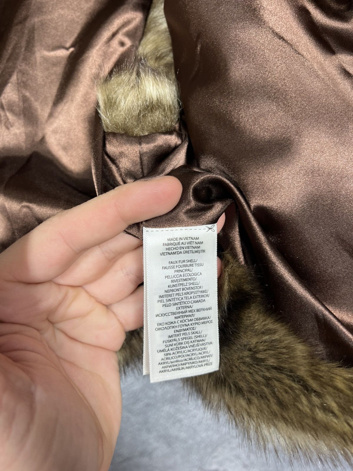 Polo Ralph Lauren Rare Ralph Lauren Y2K Hype Cropped Fur Vest Size Xs Size XS / US 0-2 / IT 36-38 - 9 Thumbnail
