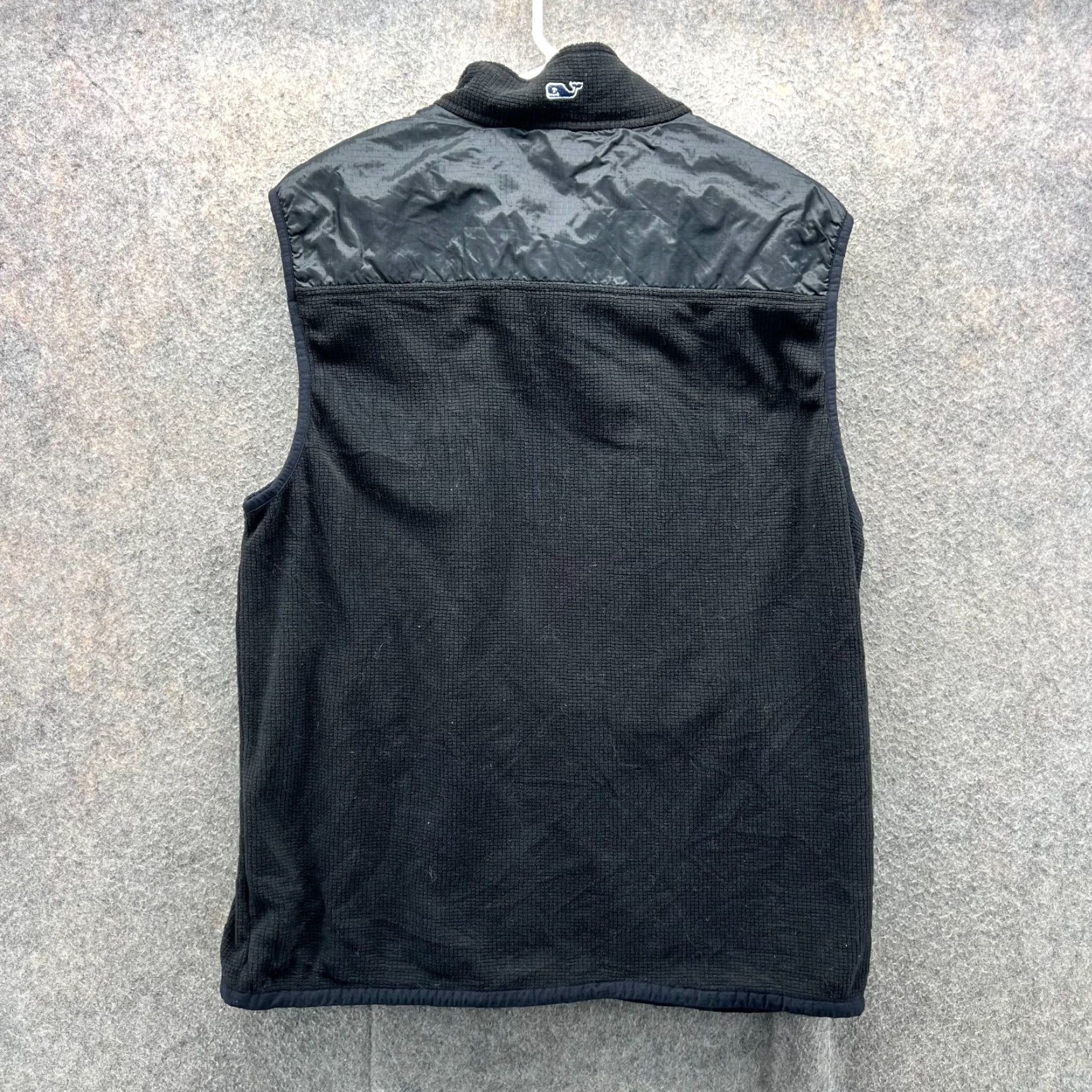 Vineyard Vines Vineyard Vines Vest Men Large Black Fleece Full Zip Polyester Sleeveless Sweater Size US L / EU 52-54 / 3 - 2 Thumbnail
