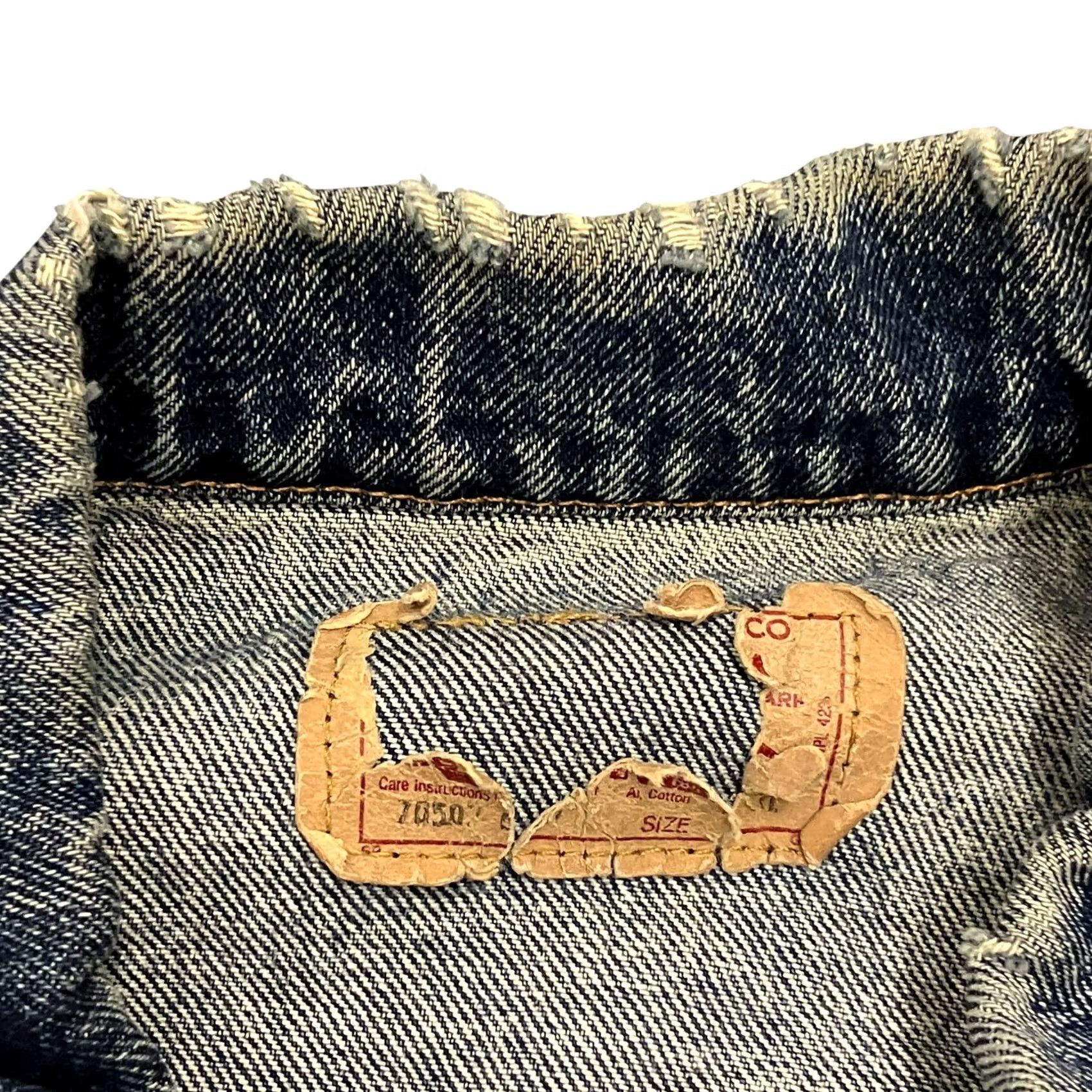 Levi's Vintage Levis 70507 Denim Jacket Mens XL Blue Acid Wash Trucker Made in USA Size US XL / EU 56 / 4 - 6 Thumbnail