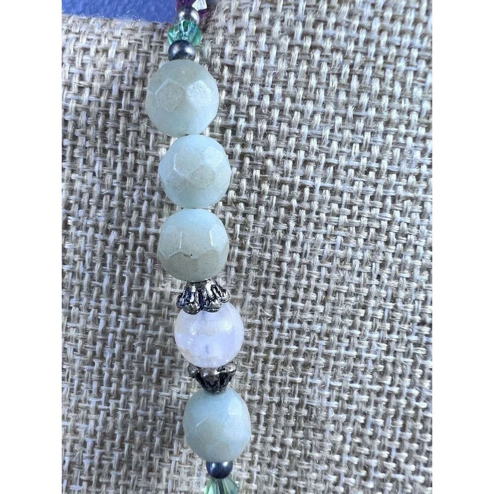 Other Jadeite Tourmaline .925 Findings & Spacers Pendent Necklace Size ONE SIZE - 6 Thumbnail