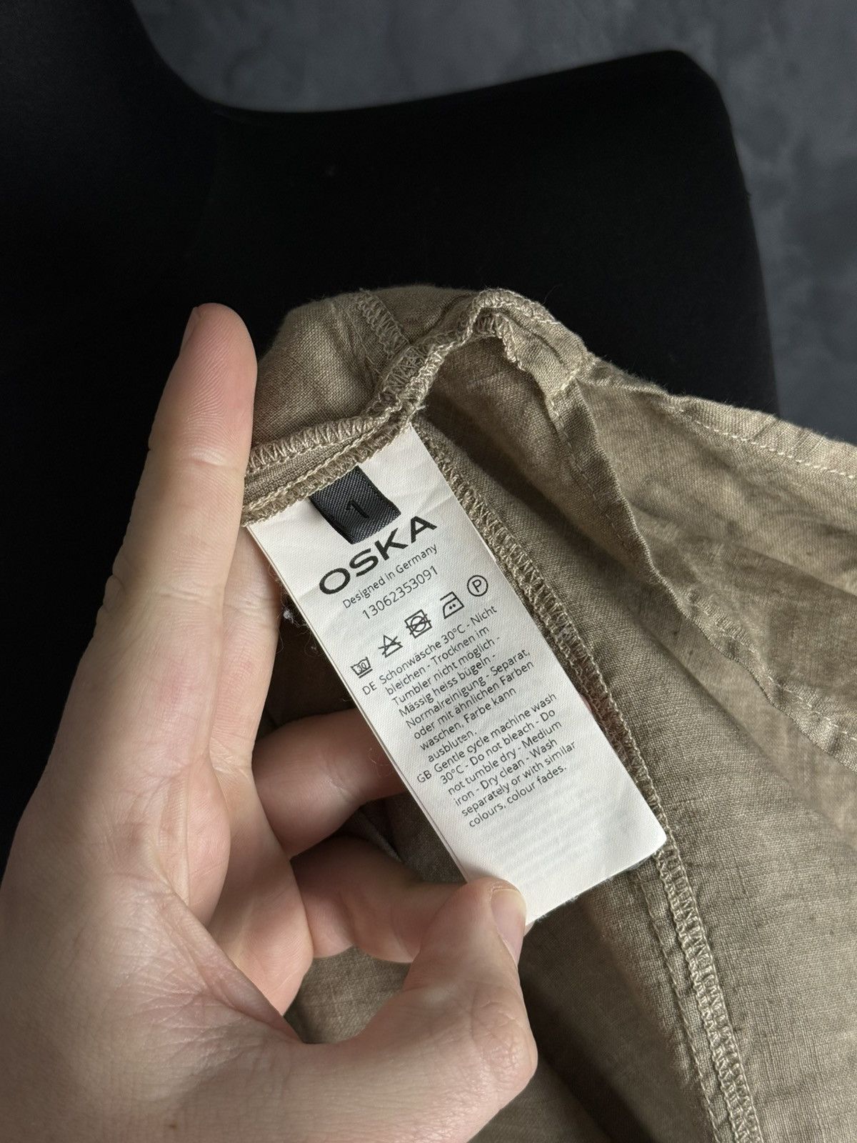 OSKA Oska Linen Lightweight Button Up Shirt Jacket Size 1 Size S / US 4 / IT 40 - 10 Thumbnail