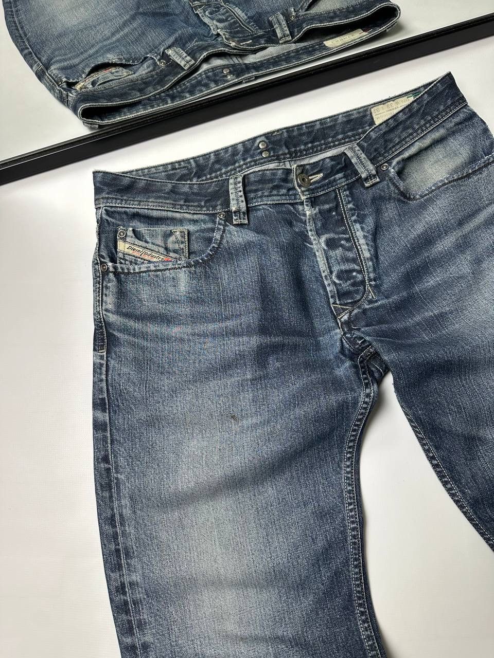 Diesel Vintage 90s Diesel Washed Japan Wide Jean Size US 33 - 7 Thumbnail