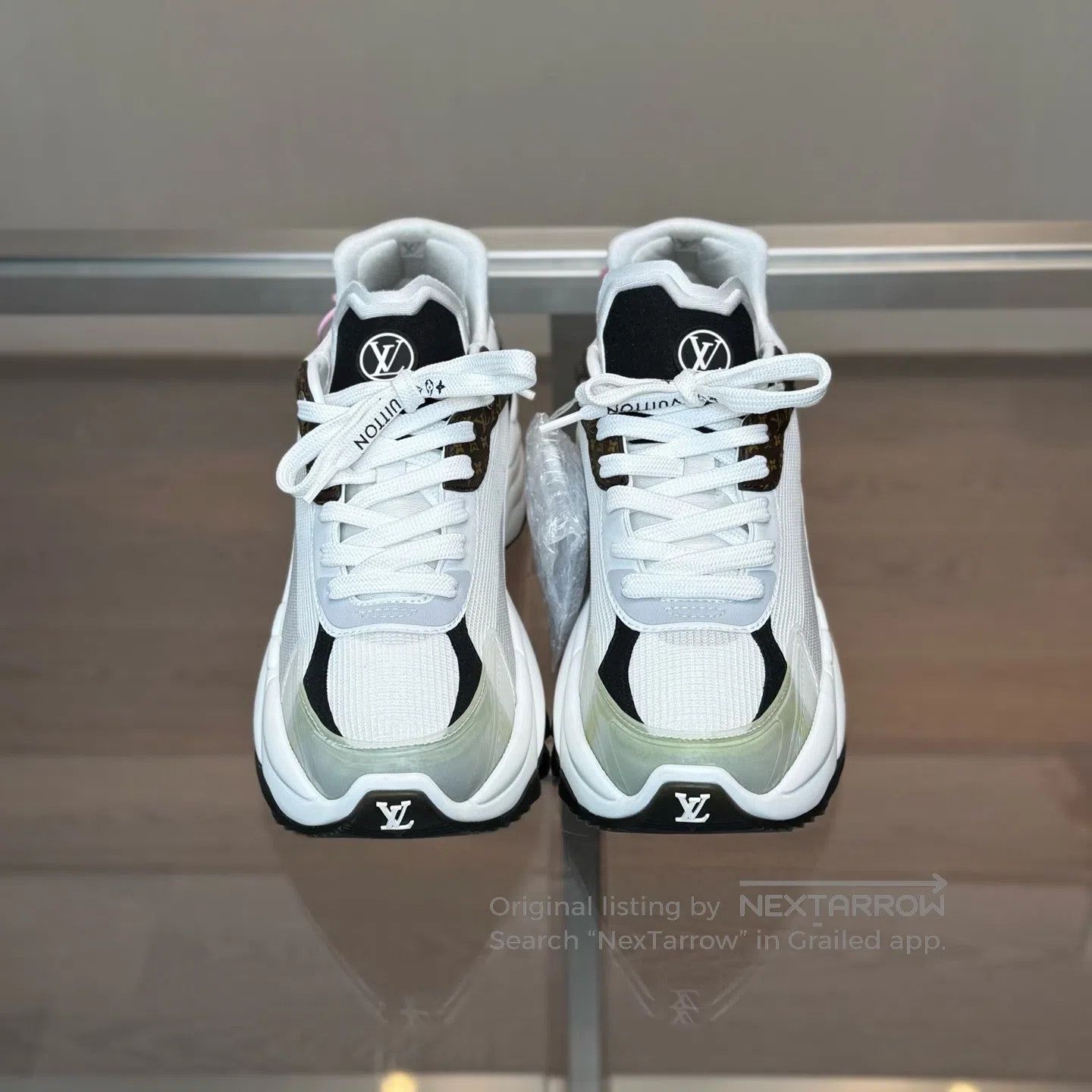 Louis Vuitton Louis Vuitton Run55 Dad Shoes Size US 4.5 / IT 34.5 - 2 Thumbnail