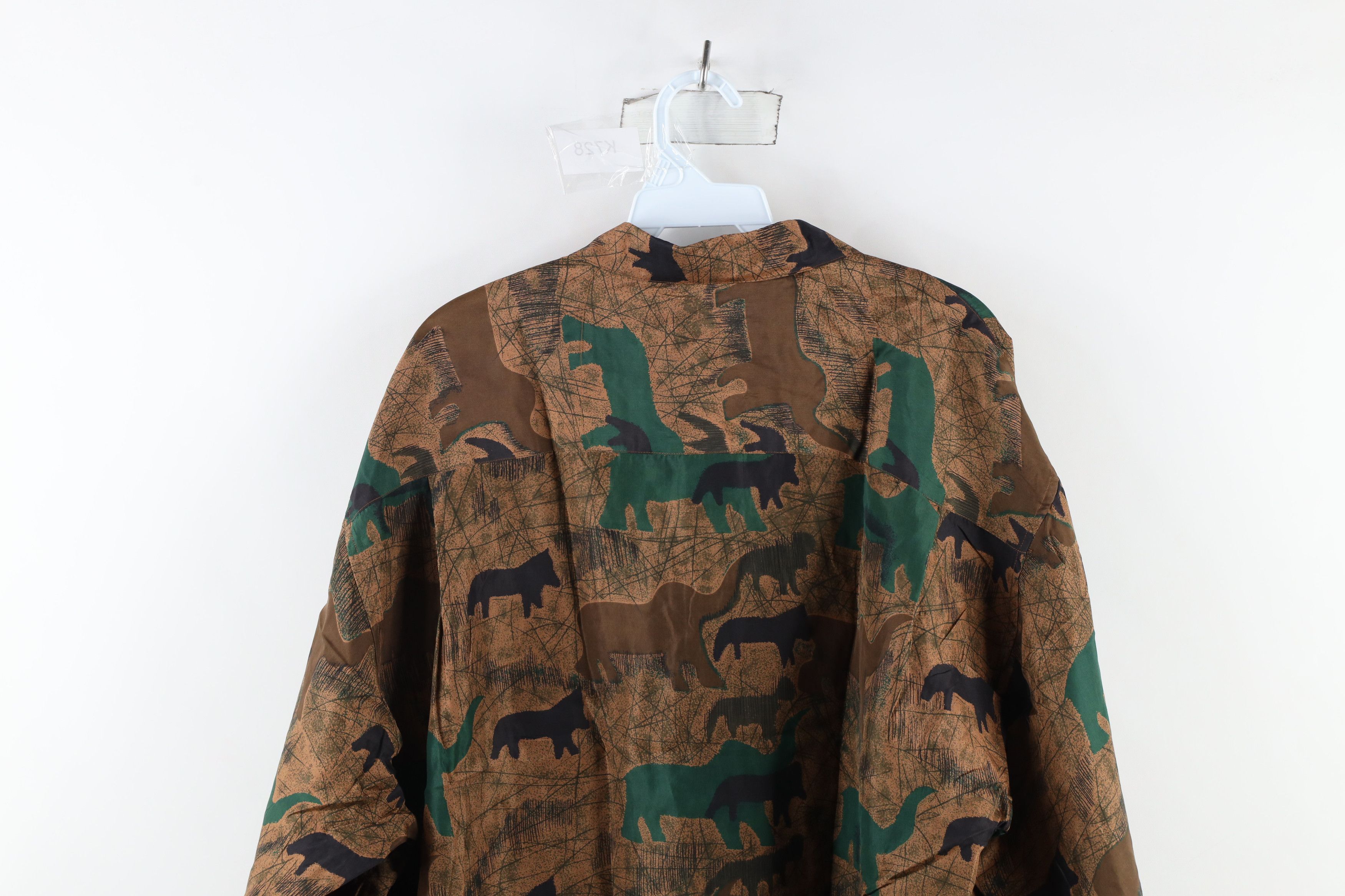 Vintage Vintage 90s Streetwear Abstract All Over Print Button Shirt Size US M / EU 48-50 / 2 - 8 Thumbnail