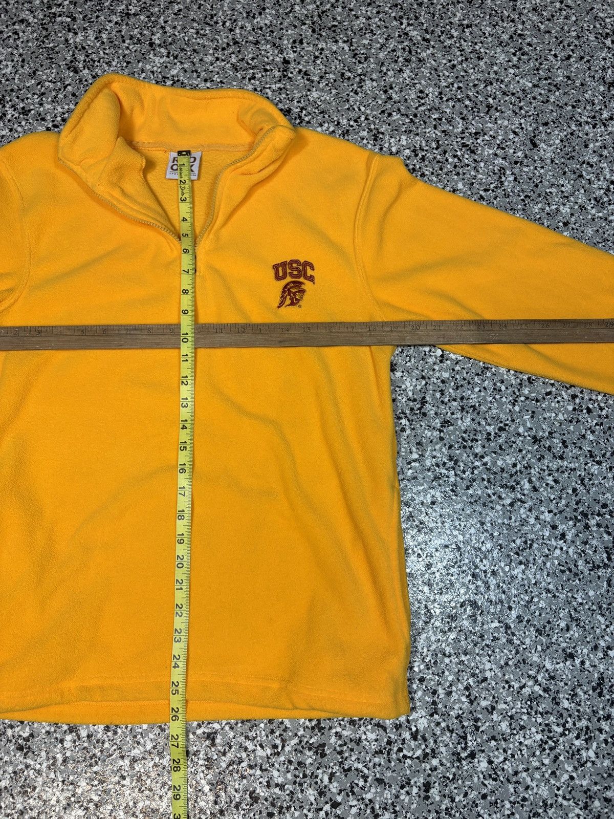 Columbia Vintage Red Oak USC College Fleece 1/4 Zip Jacket Sz. S 0548 Size US S / EU 44-46 / 1 - 6 Thumbnail