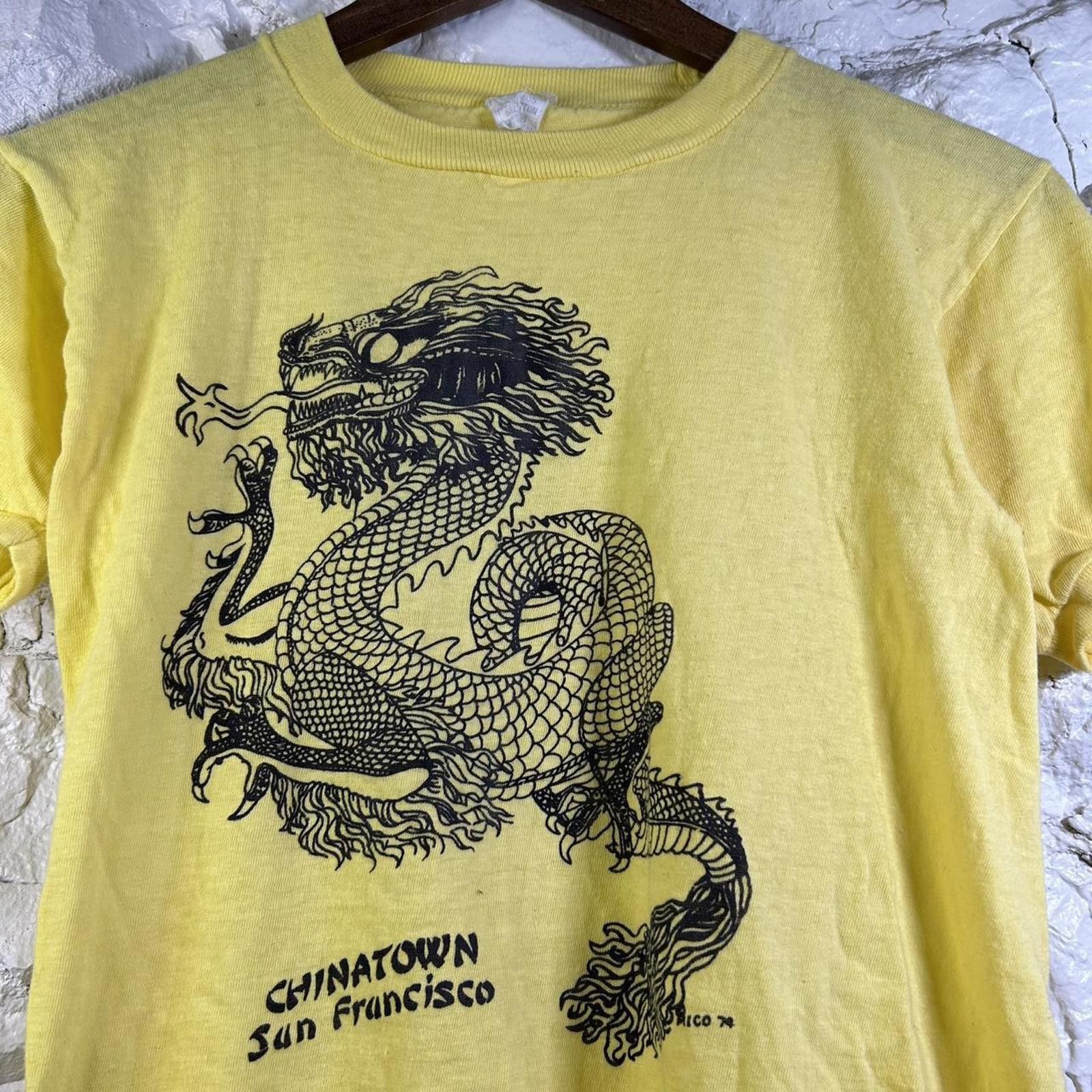 Other 1974 Chinatown San Francisco Single Stitch Tee Size Medium Size US M / EU 48-50 / 2 - 4 Thumbnail