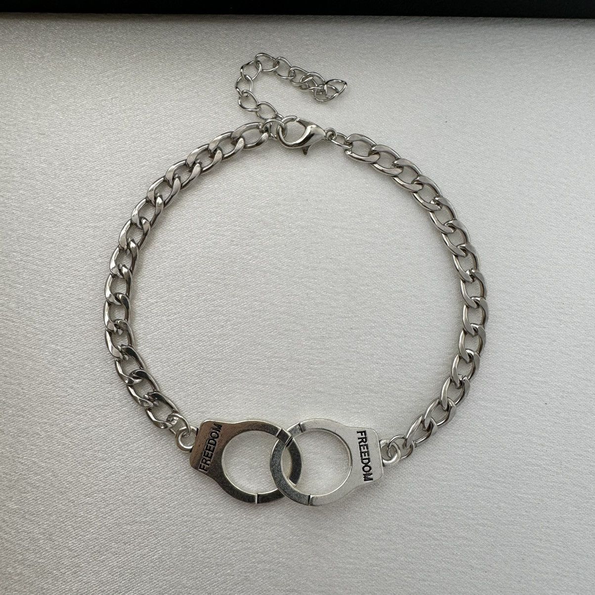 Other Handcuff Link Chain Bracelet for Men Women,Unisex Style Size ONE SIZE - 1 Thumbnail