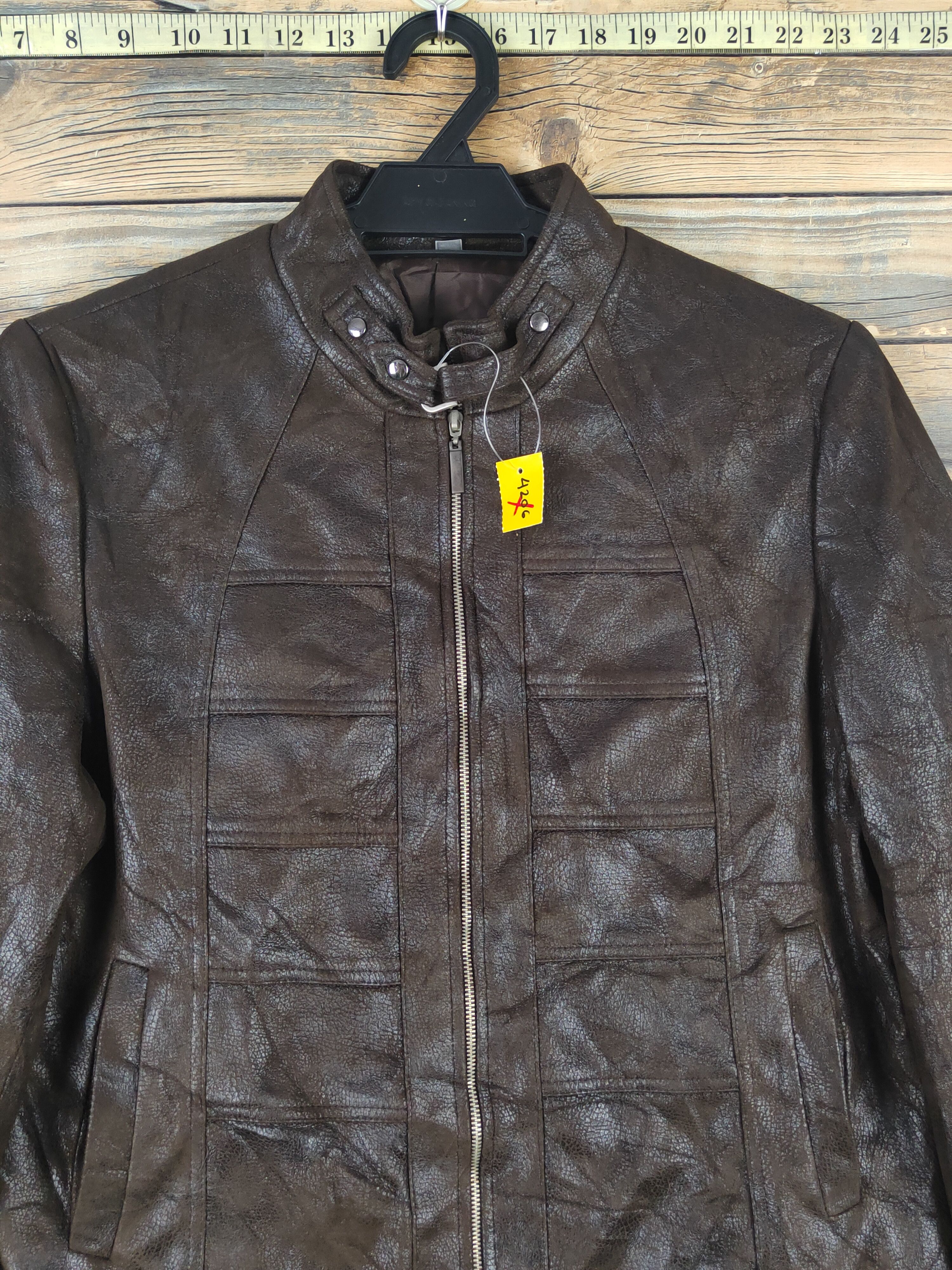 Japanese Brand Japanese Brand Dark Brown Leather Jackets #W1116 Size US S / EU 44-46 / 1 - 2 Thumbnail