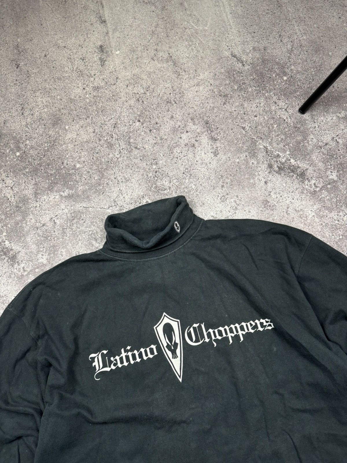 West Coast Choppers Vintage West Coast Latina Choppers Y2K Faded Long Sleeve Size US XL / EU 56 / 4 - 2 Thumbnail