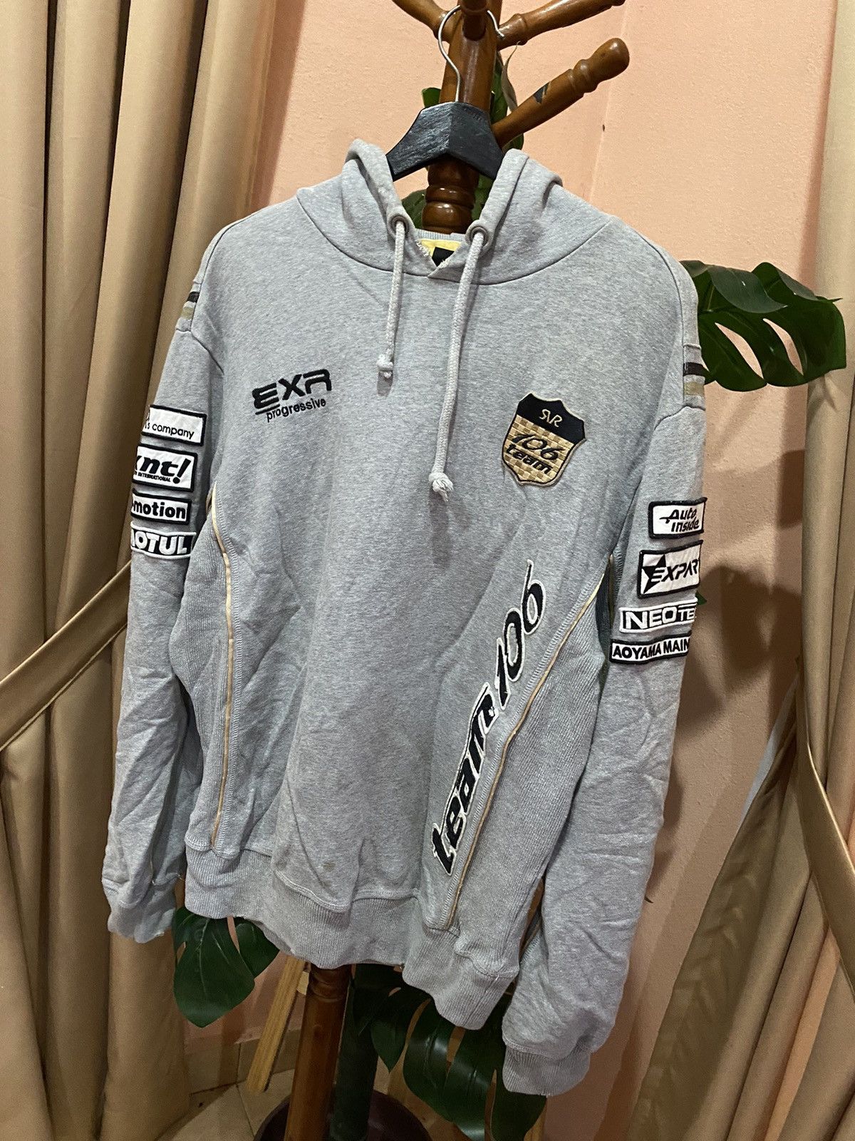 Other VINTAGE Y2K EXR MOTORSPORT HOODIE Size US L / EU 52-54 / 3 - 2 Thumbnail